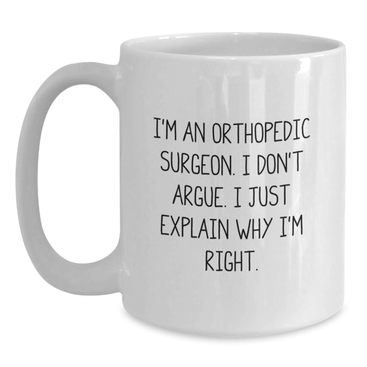 Christmas Gift for Her Orthopedic Surgeon Present - A Confident Tone - Main