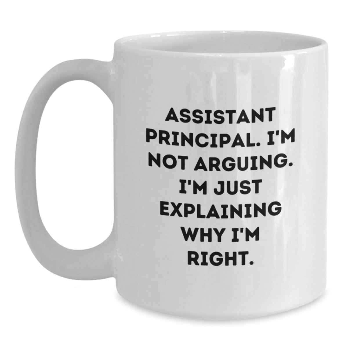 Assistant Principal Gift for Him - A Righteous Keepsake Mug - Main
