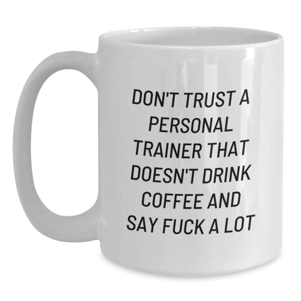 Christmas Gift for Her - Funny Personal Trainer Coffee Mug Present - Main