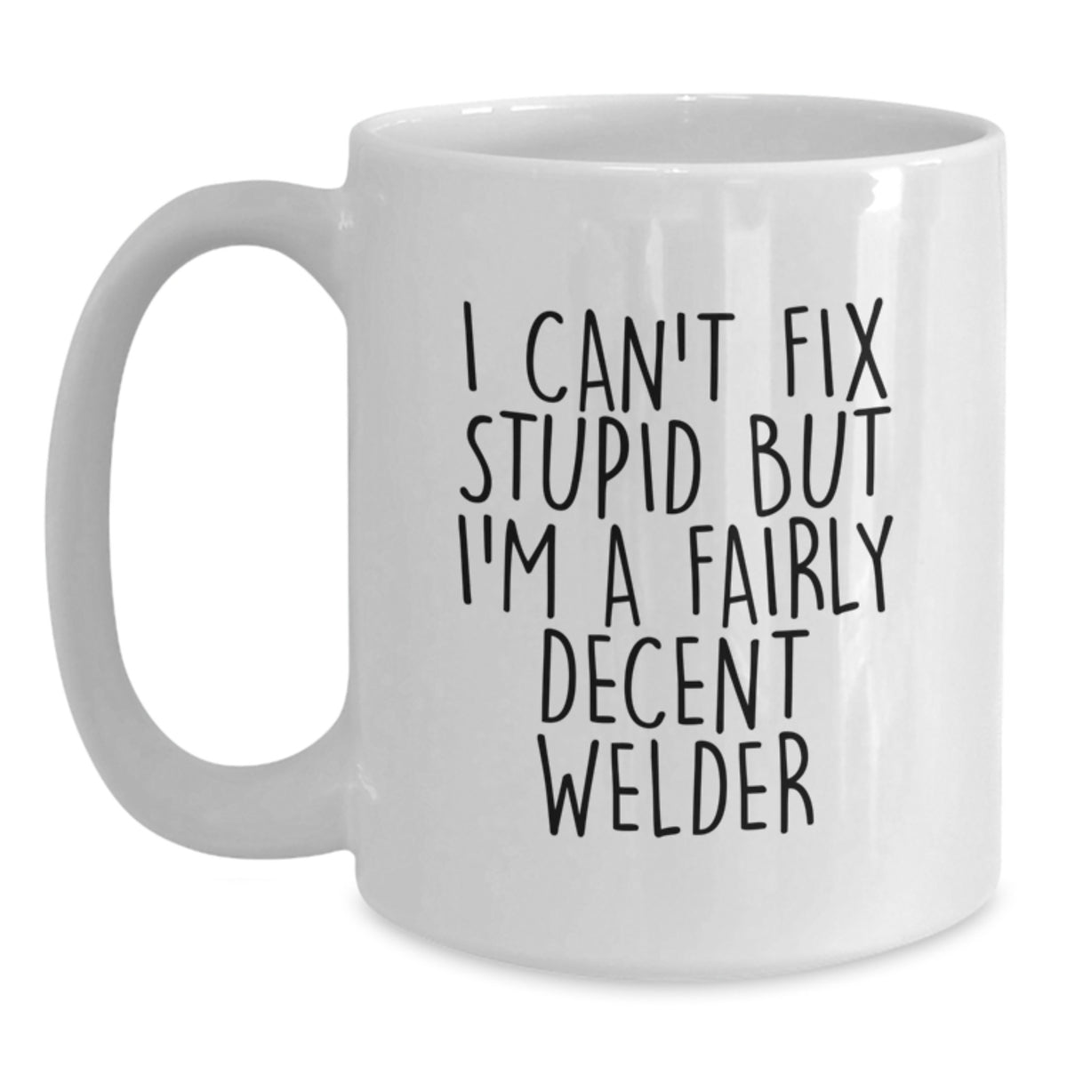 Welder Keepsake White Coffee Mug for Him Christmas Gift - Main