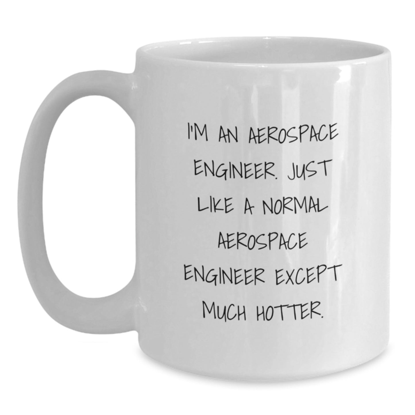 Aerospace Engineer Keepsake White Coffee Mug for Him Birthday Gift - Main