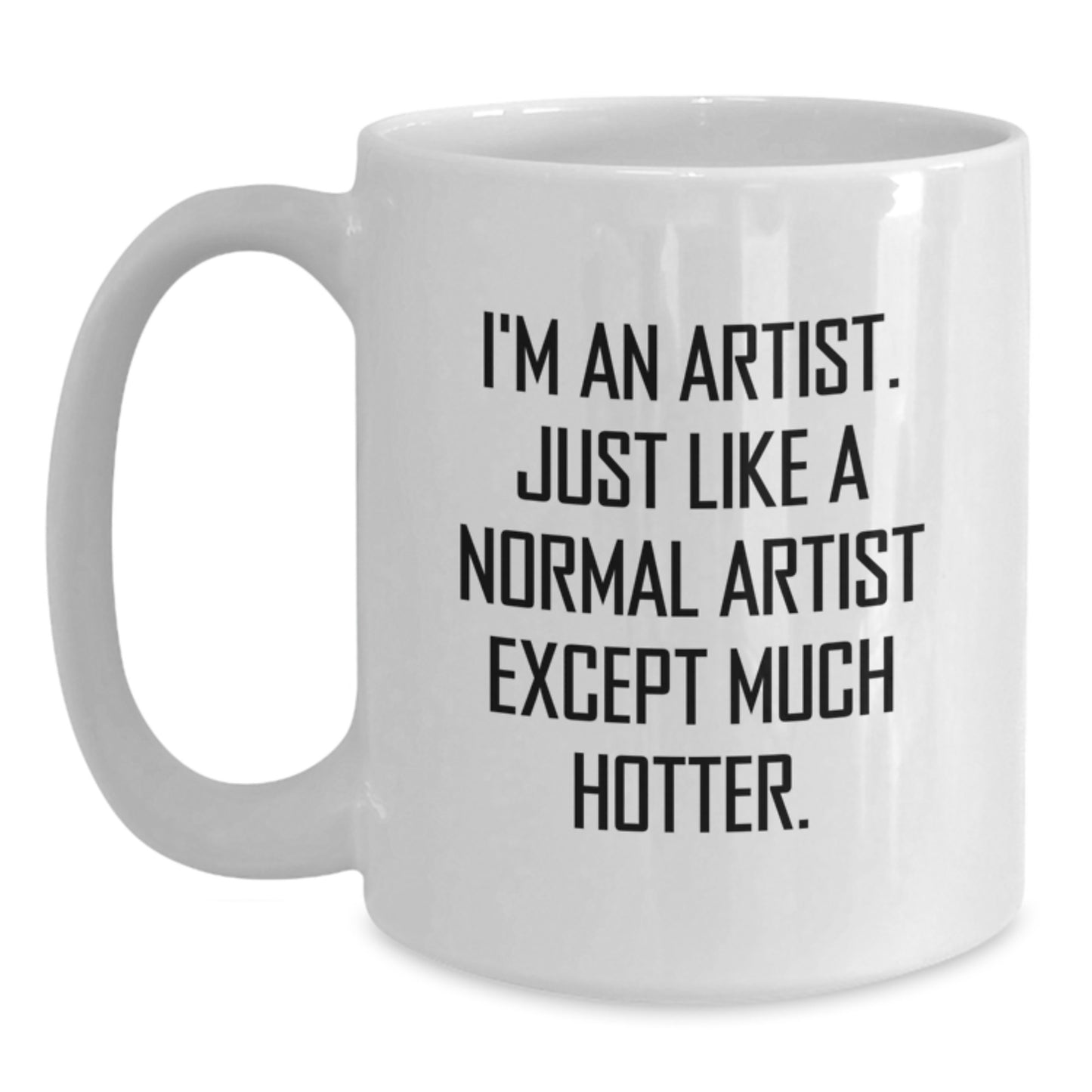 Funny Artist White Coffee Mugs Gifts from Family Friends Women for Artist Men Graduation Unique - Main