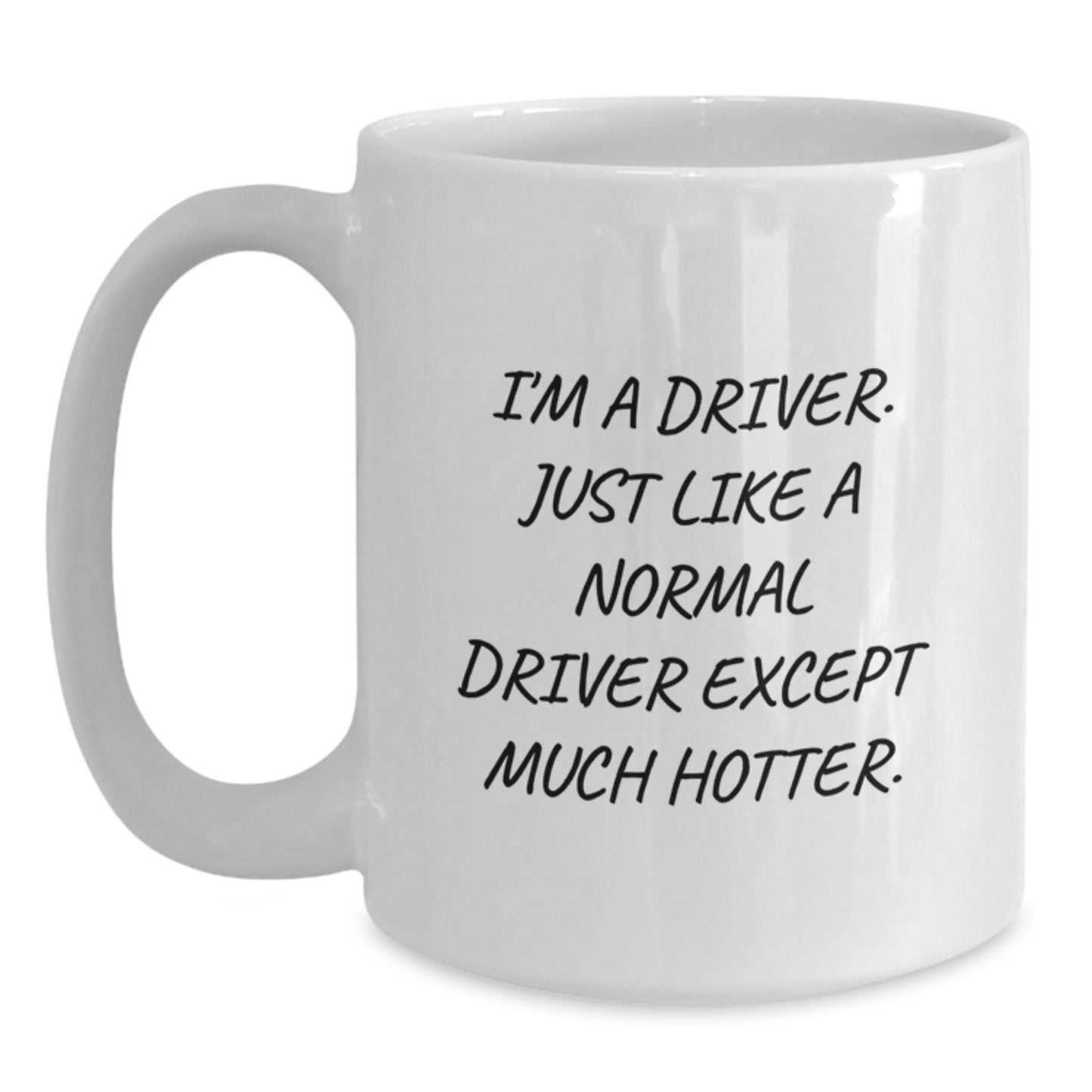 Driver Keepsake White Coffee Mug for Him Graduation Gift Premium - Main