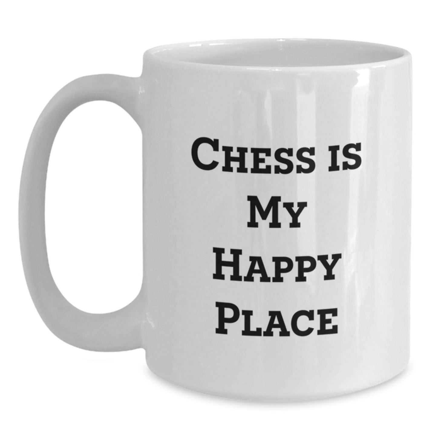 Birthday Gift Chess Mug for Her – White Coffee Present - Main