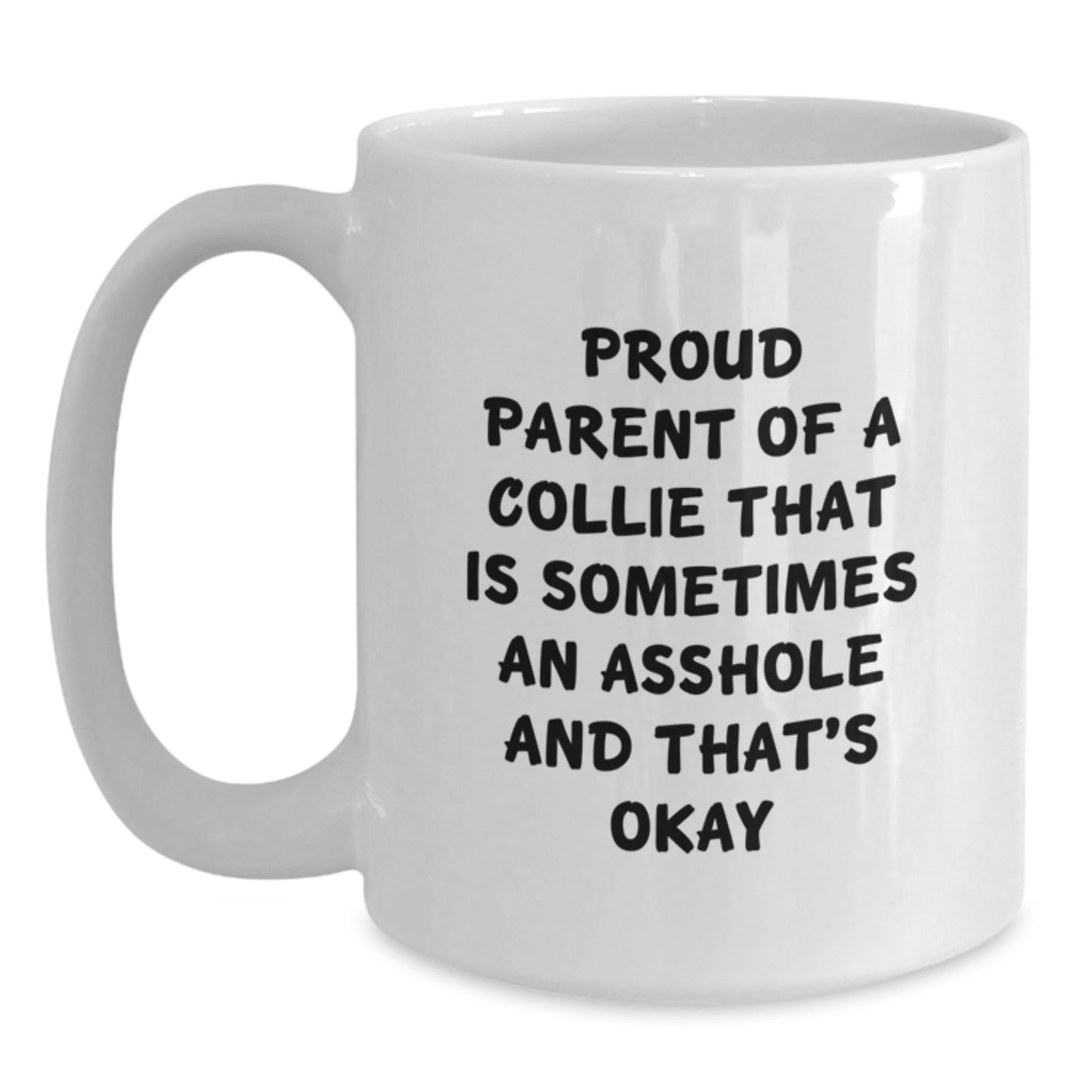 Birthday Gift Collie Mug for Her Present - Main