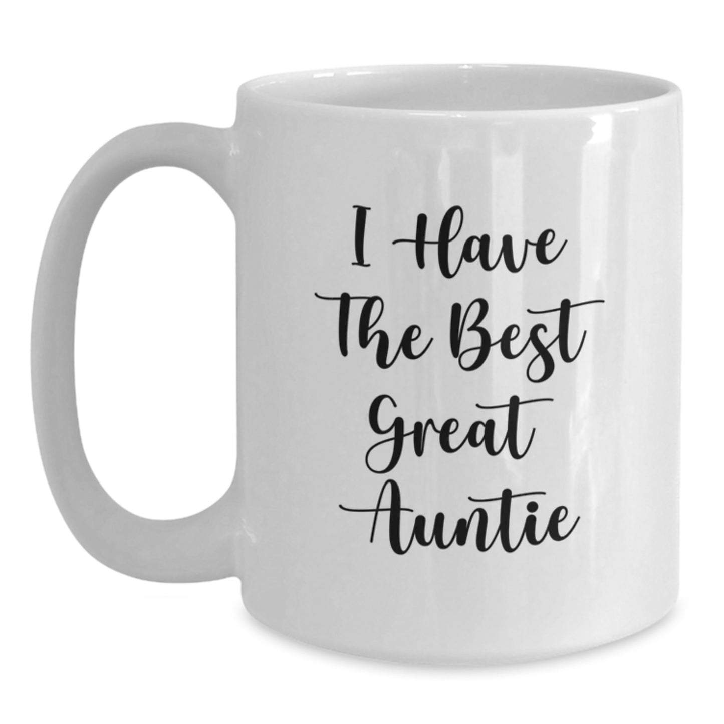 Funny Auntie Gifts - Great Auntie White Coffee Mug for Auntie, Ideal Gift for Auntie - Main