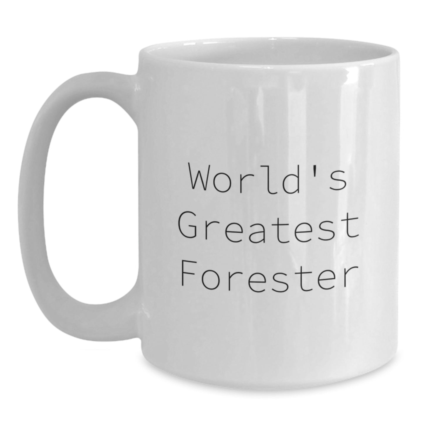 Forester Keepsake Ceramic White Coffee Mug for Him Birthday Gift - Main