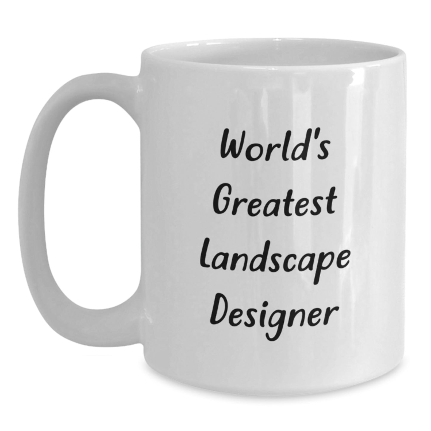 Funny World's Greatest Landscape Designer Gifts for Mom, White Coffee Mug from Family - Main