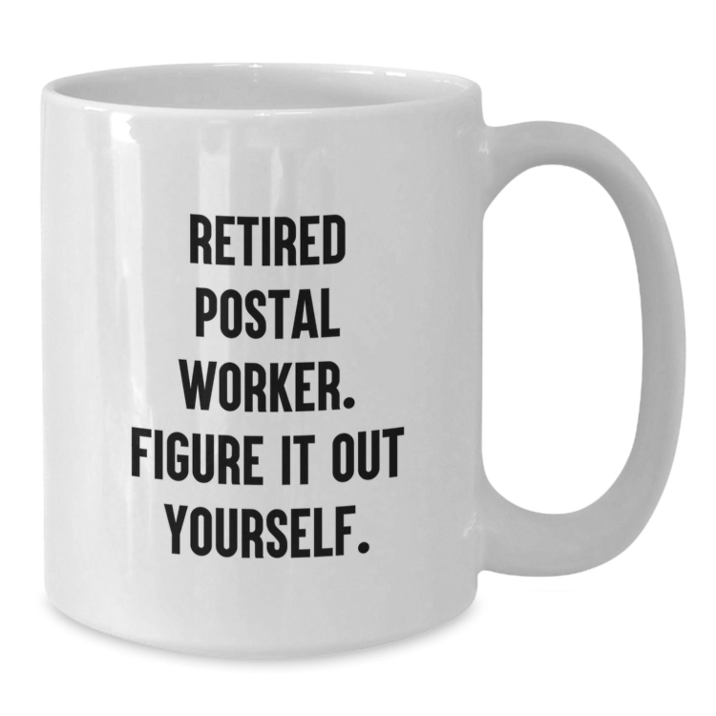 Funny Gifts for Postal Worker, Unique White Coffee Mug, Christmas Unique Gifts from Coworkers, Office Humor, Funny Quote - Additional