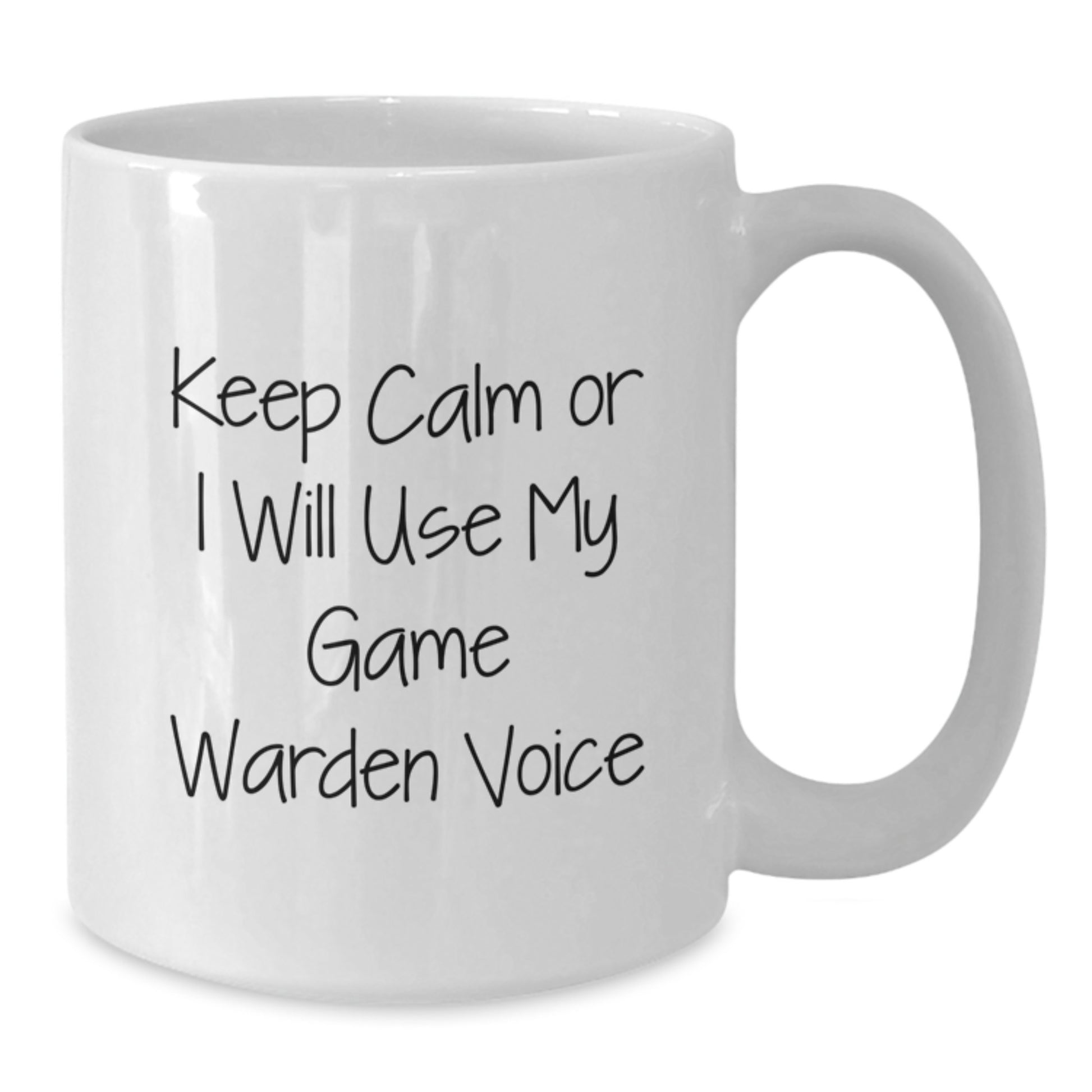 Funny Game Warden White Coffee Mugs Gifts from Friends for Christmas Unique - Additional