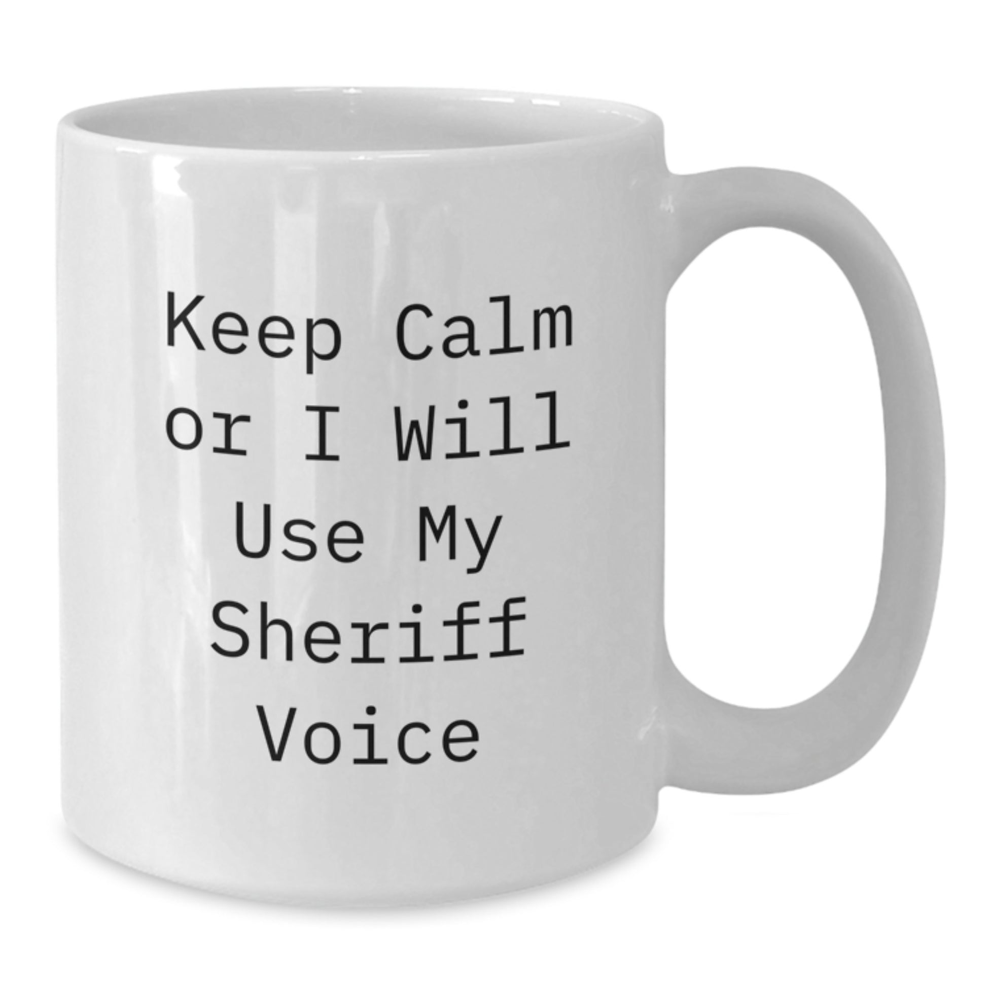 Funny Sheriff Gifts from Men to Mother's Day Unique Gifts for Sheriff Women Friends - Additional