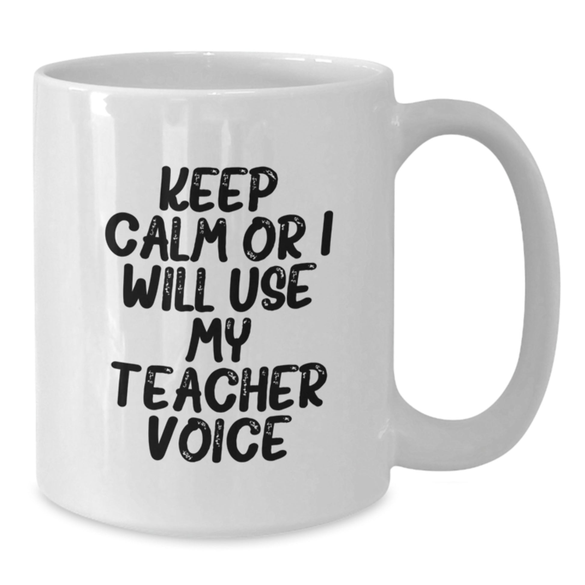 Funny Teacher White Coffee Mugs Gifts from Men to Women for Christmas Unique Presents - Additional