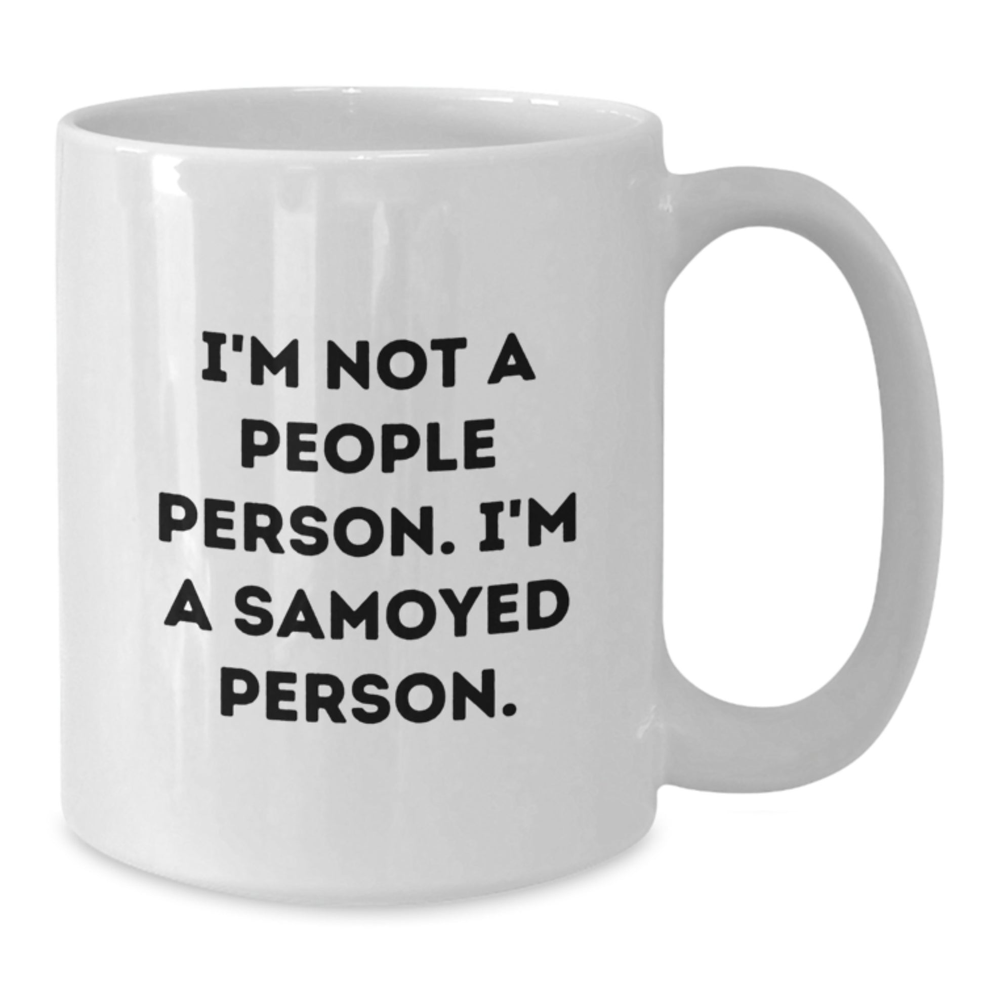 Samoyed Dog White Coffee Mugs Funny Quote Gifts from Men for Valentine's - Additional