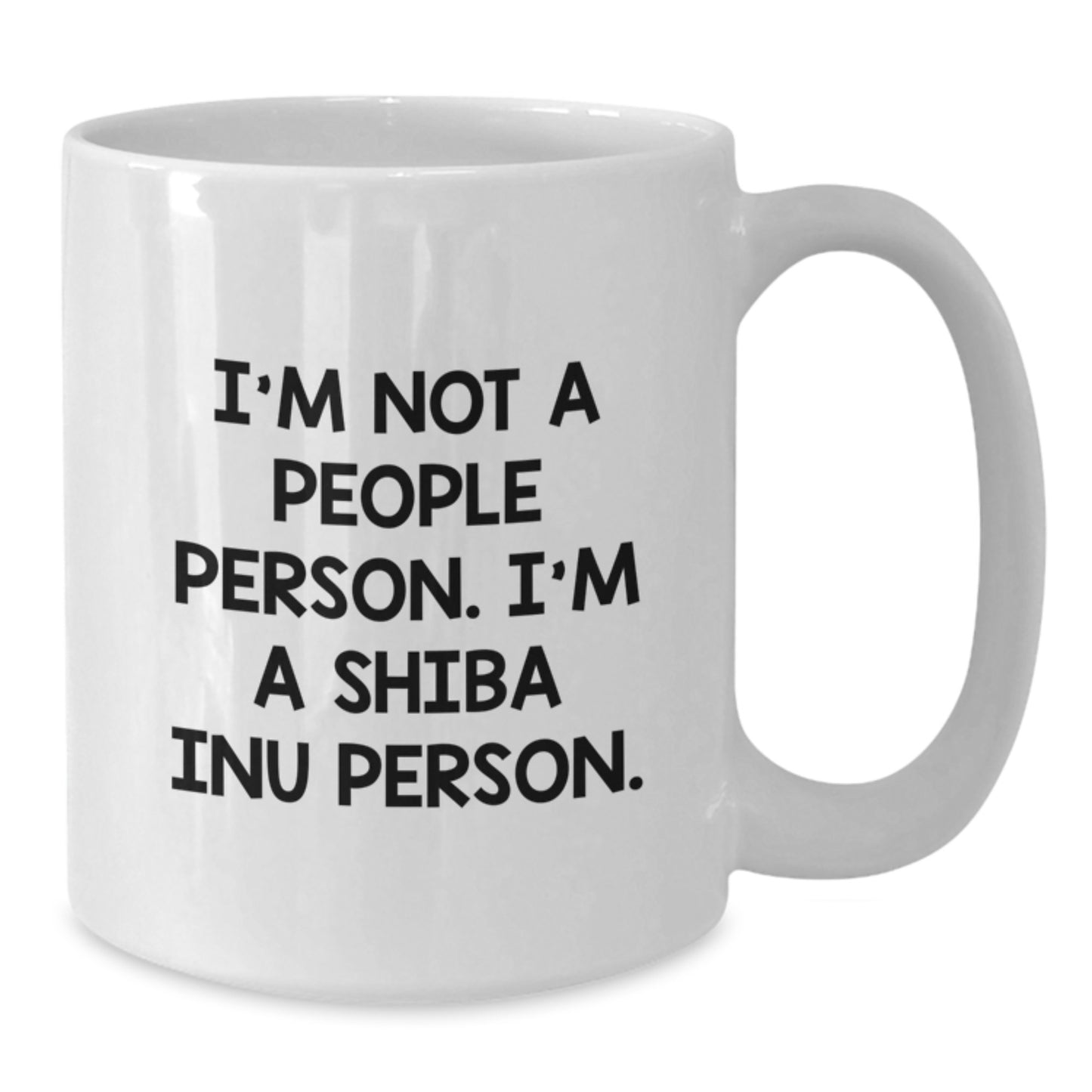 Funny Shiba Inu Dog Lover Gifts from Men to Friends for Valentine's Unique White Coffee Mugs - Additional
