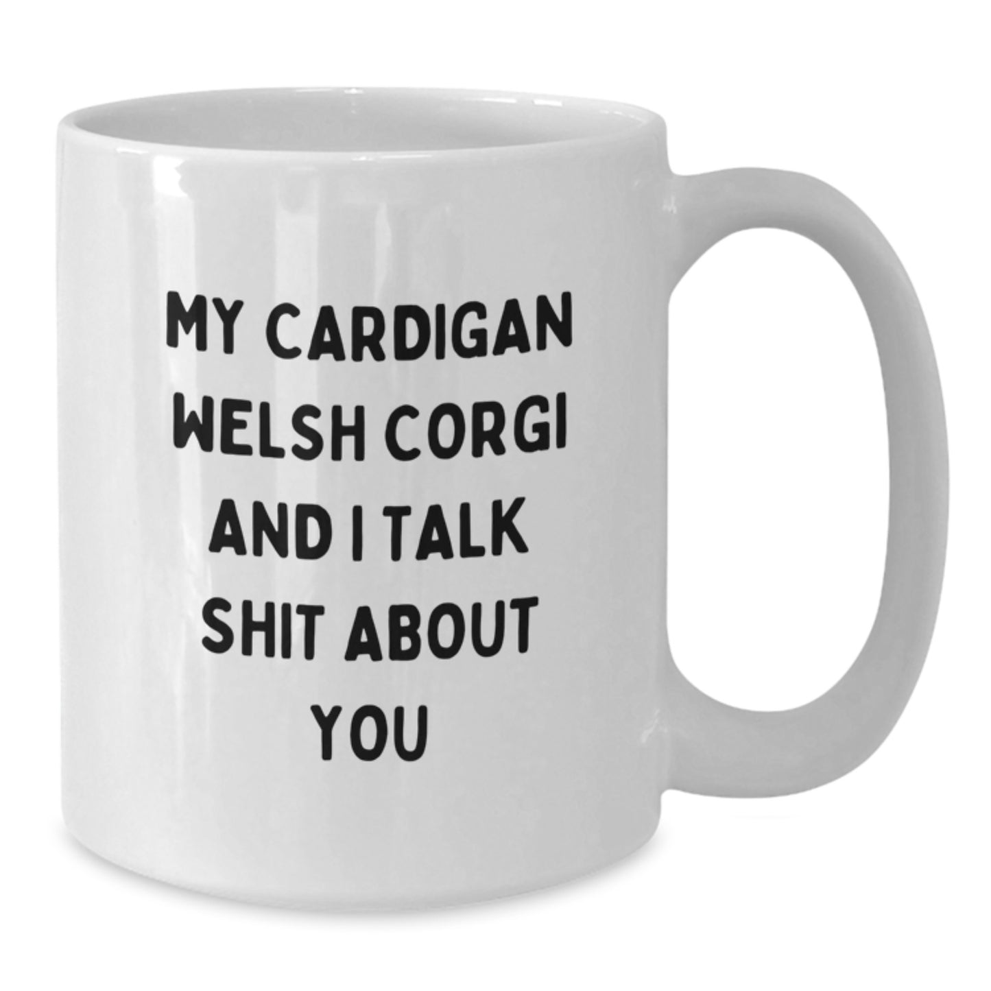 Cardigan Welsh Corgi White Coffee Mug Keepsake Birthday Gift for Him - Additional