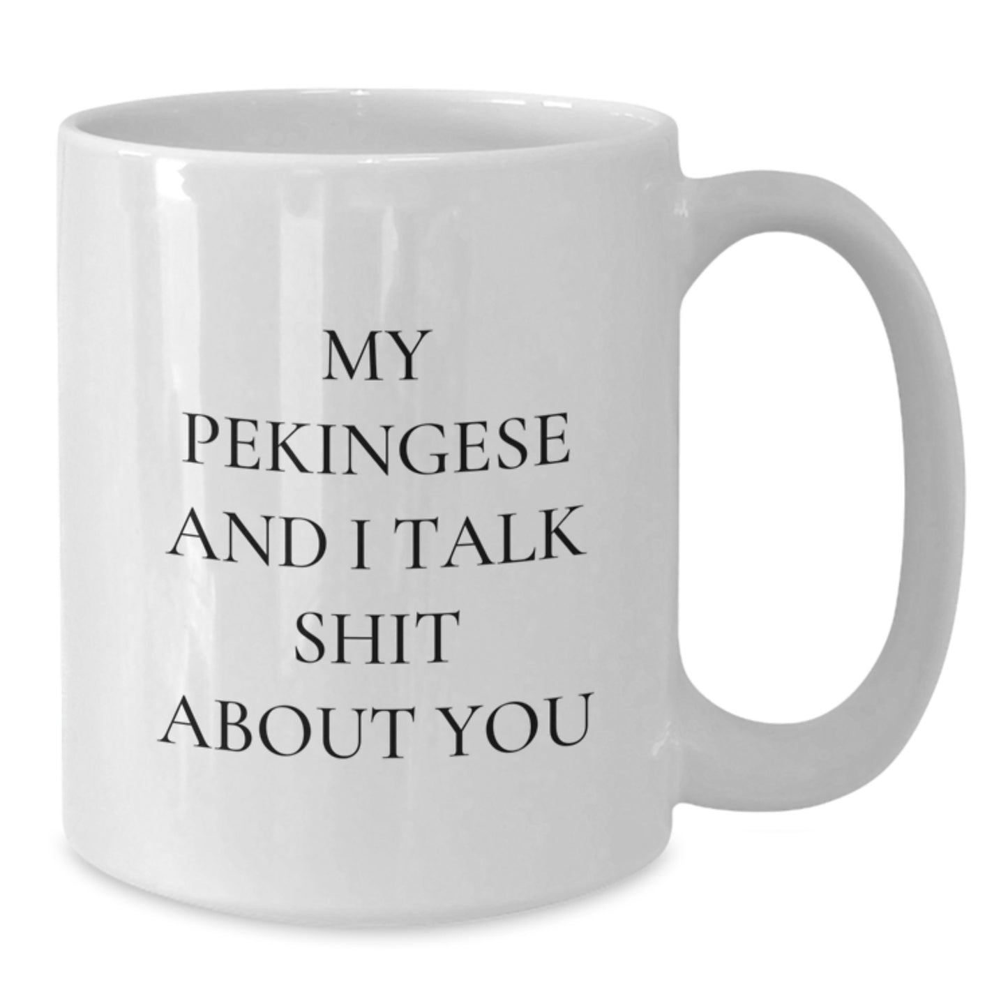 Pekingese Keepsake White Coffee Mug Birthday Gift for Him - Additional