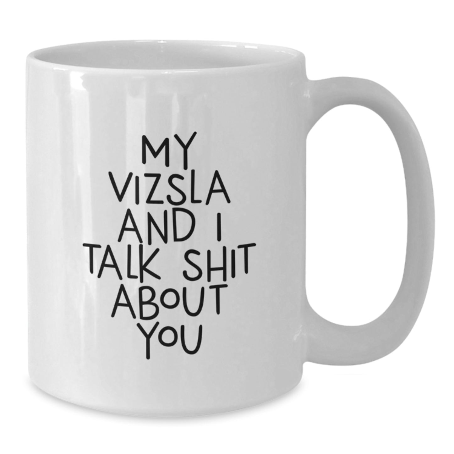 Vizsla Dog Keepsake White Ceramic Coffee Mug for Him Birthday Gift 11oz - Additional