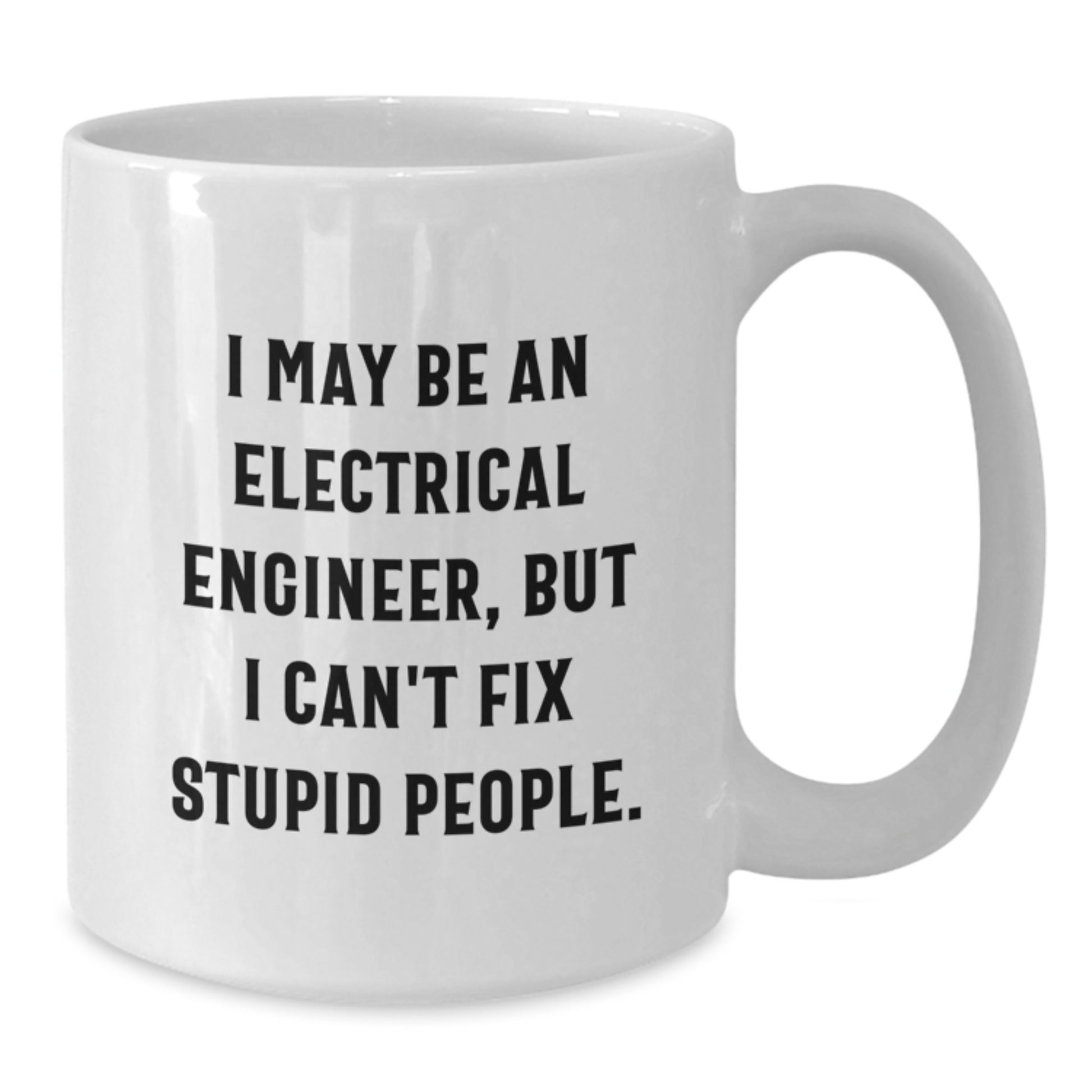 Electrical Engineer Keepsake White Coffee Mug Birthday Gift for Him - Additional