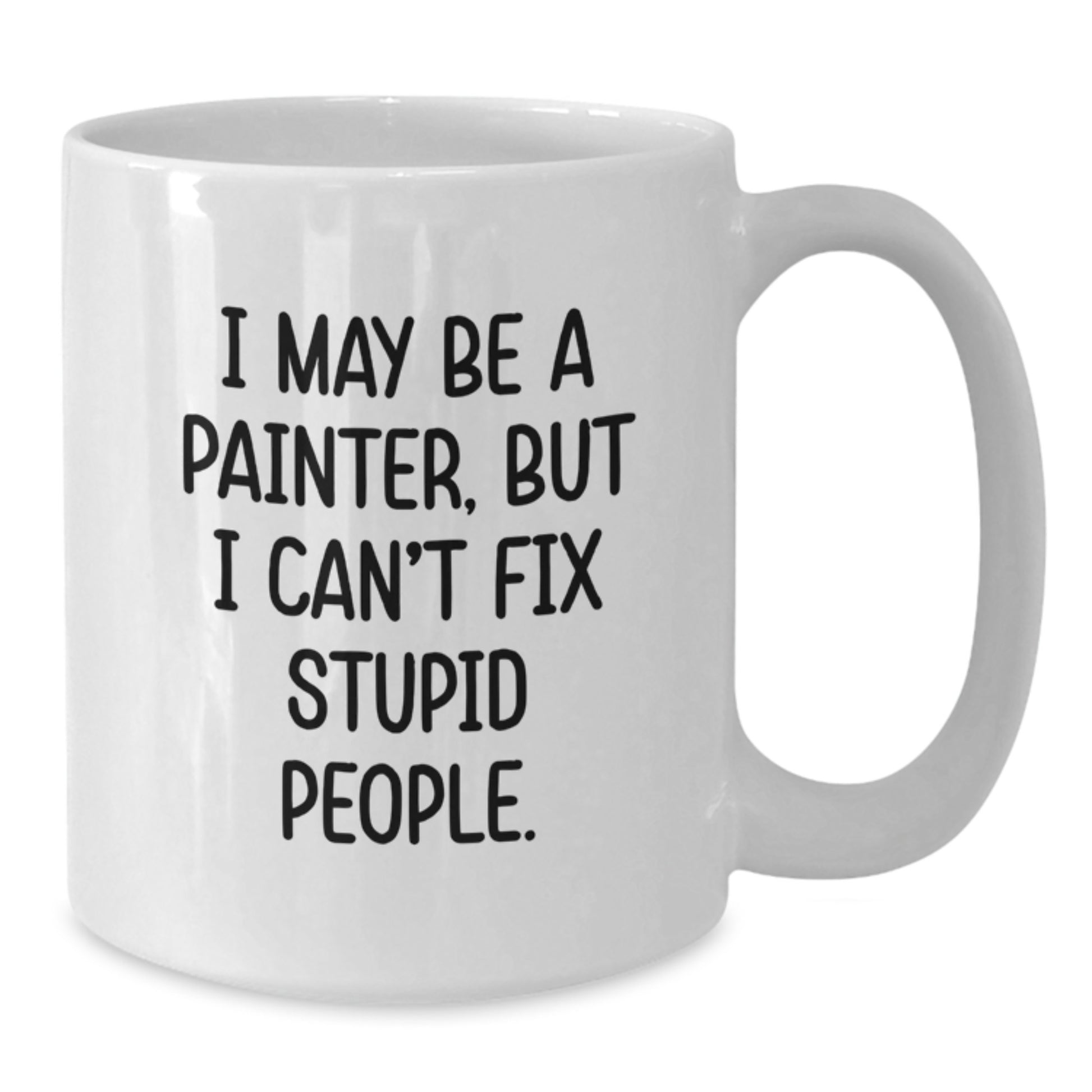 Painter Keepsake White Coffee Mug for Him Surprise Birthday Gift - Additional
