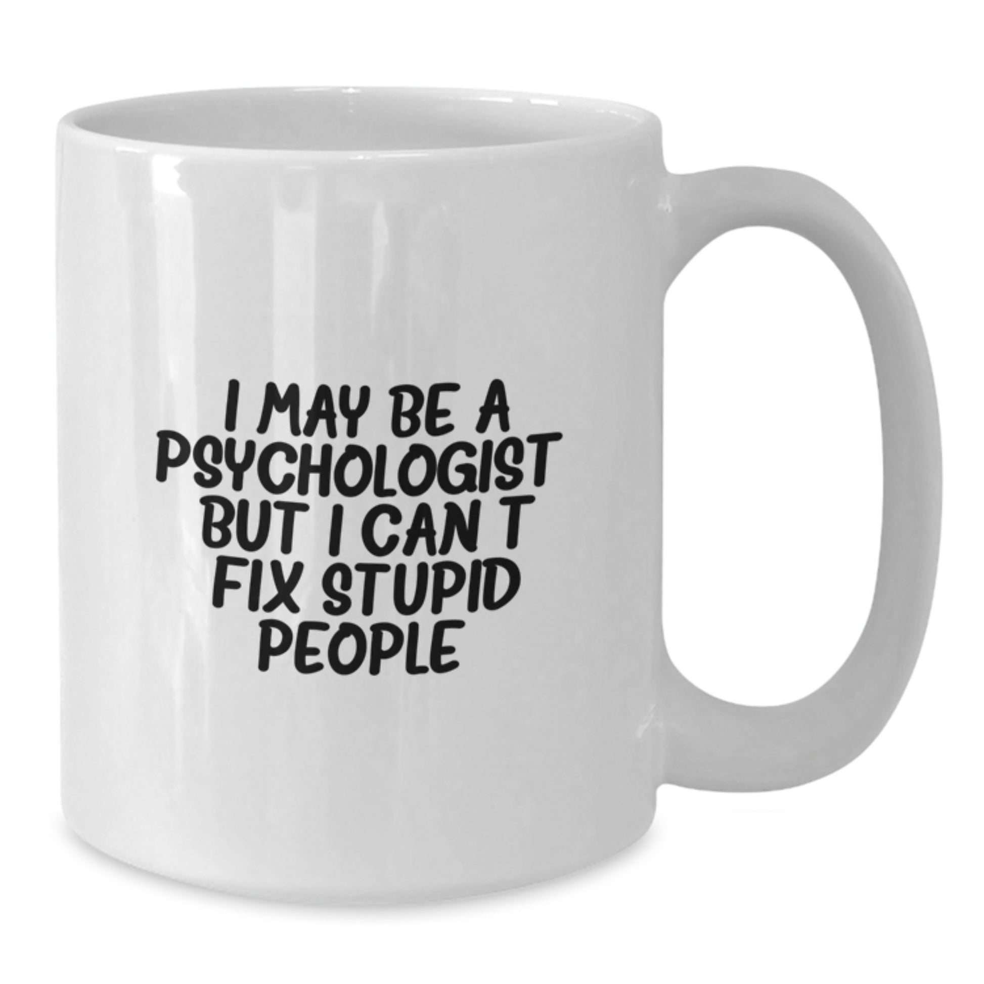 Birthday Gift for Her Psychologist White Coffee Mug Ceramic - Additional