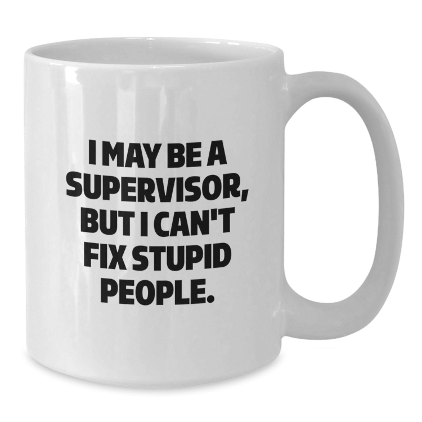 Supervisor Keepsake White Coffee Mug for Him Surprise Birthday Gift - Additional
