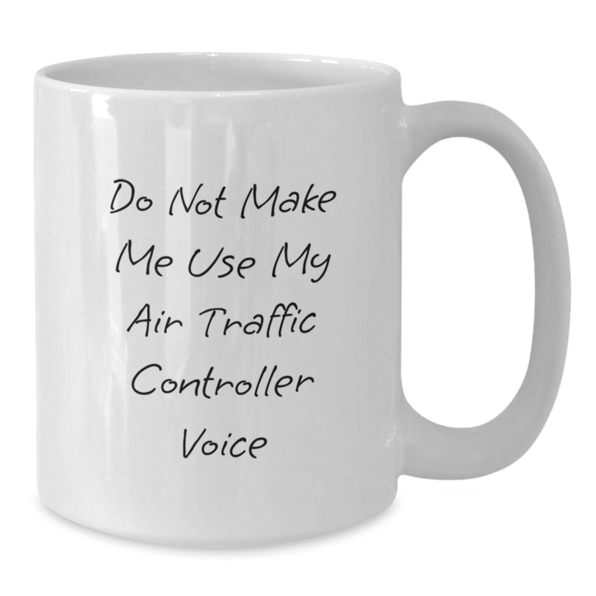 Air Traffic Controller Keepsake Mug for Him White Ceramic Birthday Gift - Additional