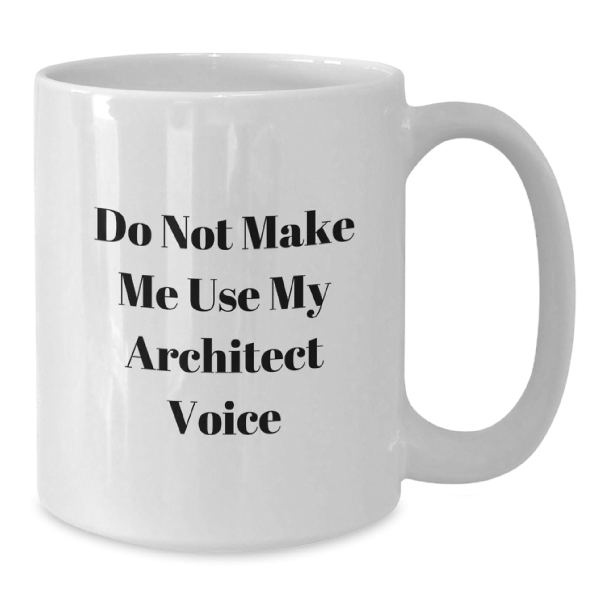 Architect Keepsake Ceramic White Coffee Mug for Him Birthday Gift - Additional