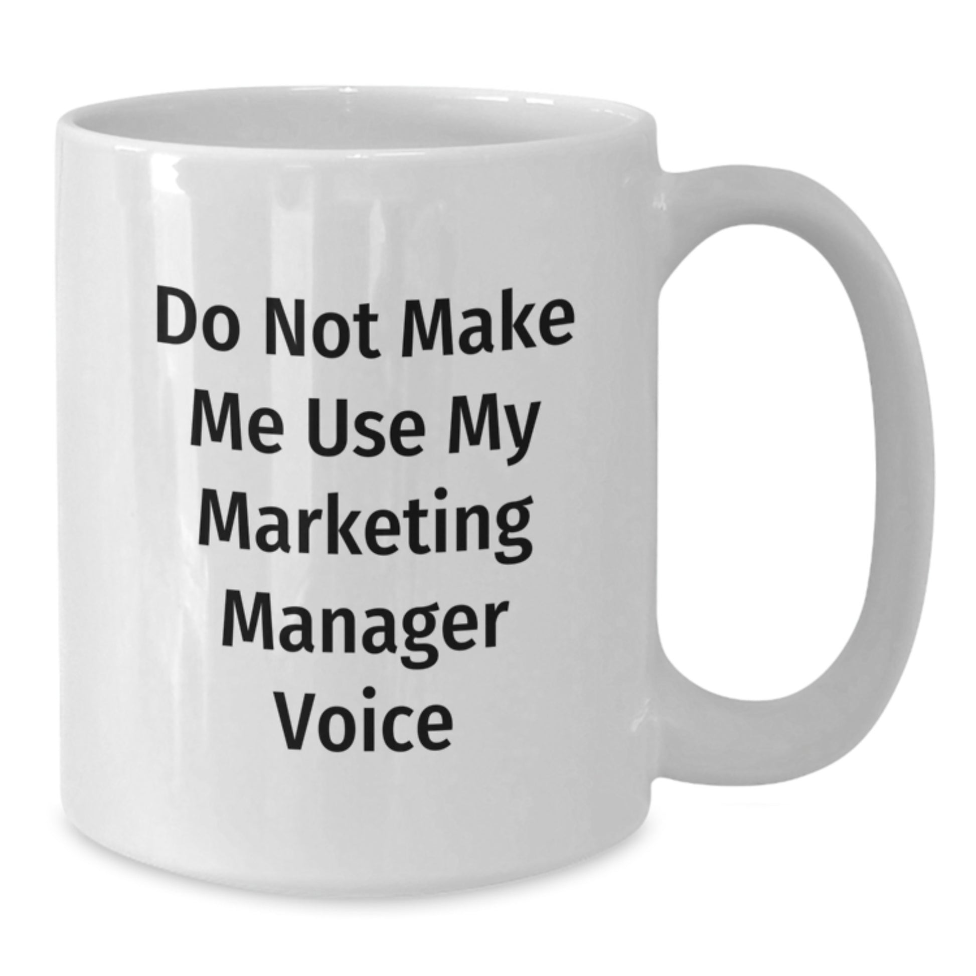 Marketing Manager Keepsake White Coffee Mug for Him Graduation Gift - Additional