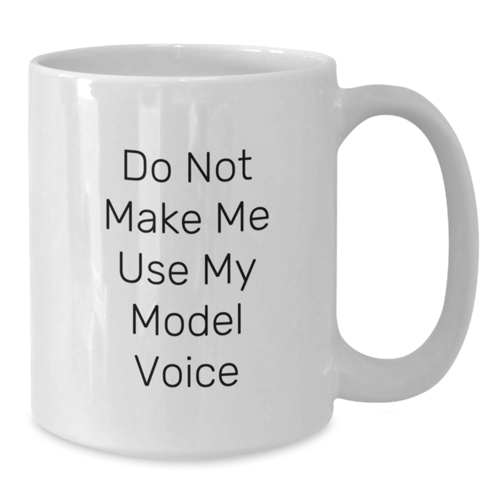 Funny Model Gifts from Family Members, White Coffee Mugs for Model Enthusiasts, Mom's Unique Model Lover Mug on Mother's Day - Additional