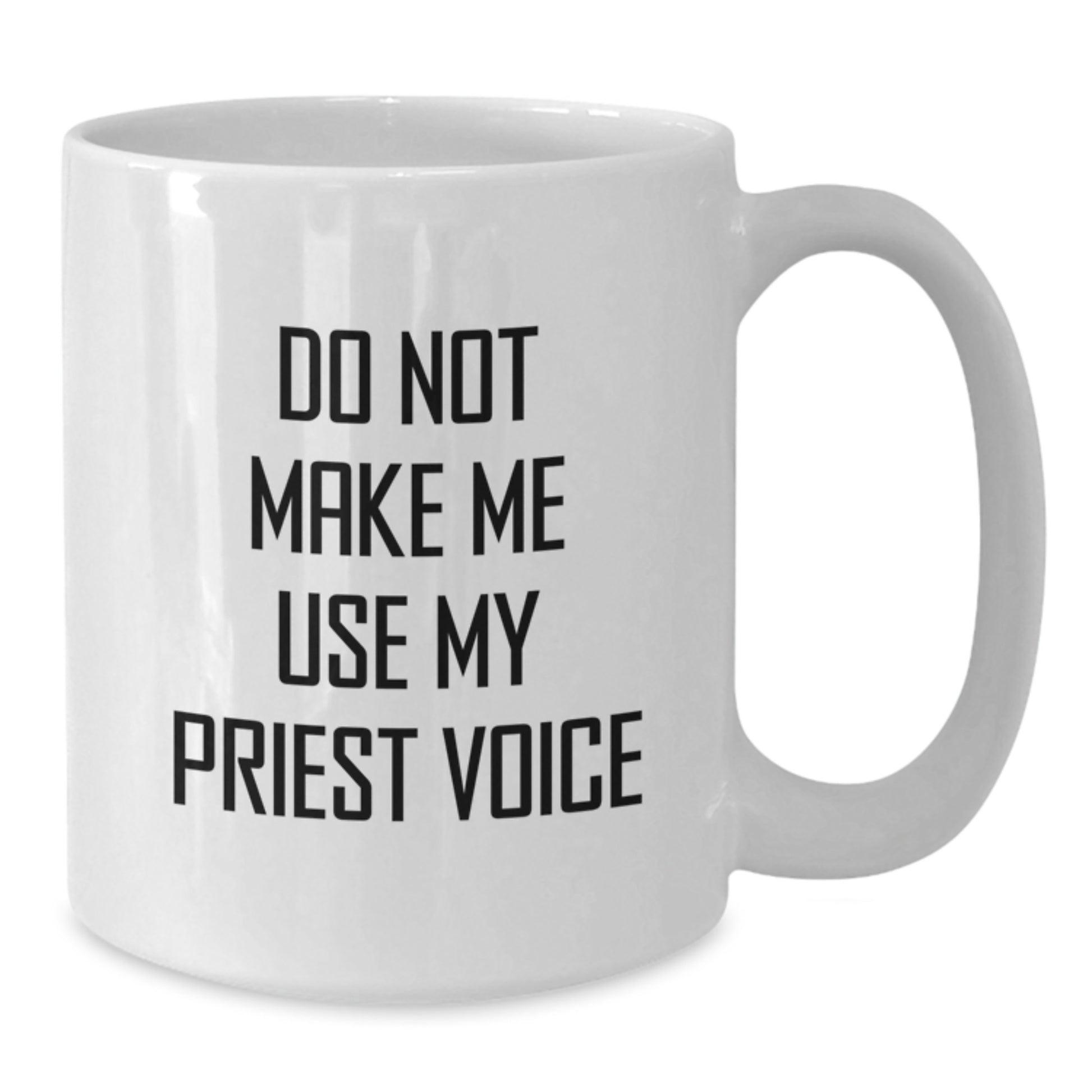 Birthday Gift for Her Priest White Mug Present Ceramic 11oz Microwave - Additional