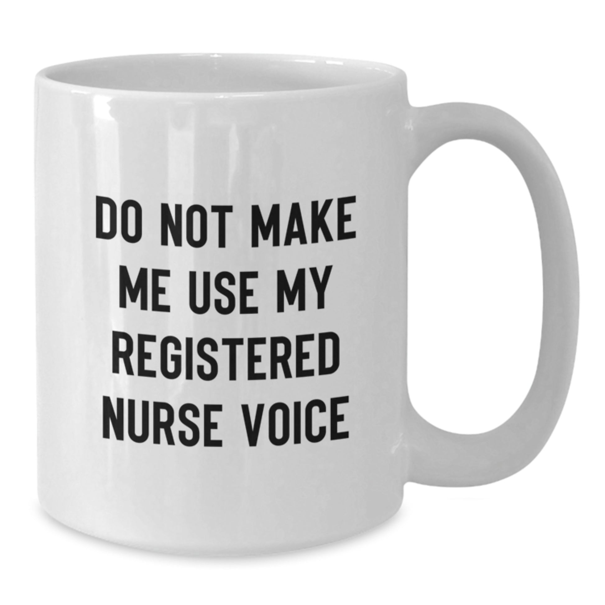 Funny Registered Nurse White Coffee Mug Gifts for Graduation, Gifts from Family Friends Coworkers - Additional