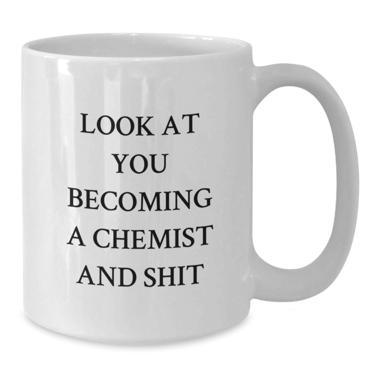 Chemist Gift for Him A Humorous Keepsake Mug - Look At You Becoming A - Additional