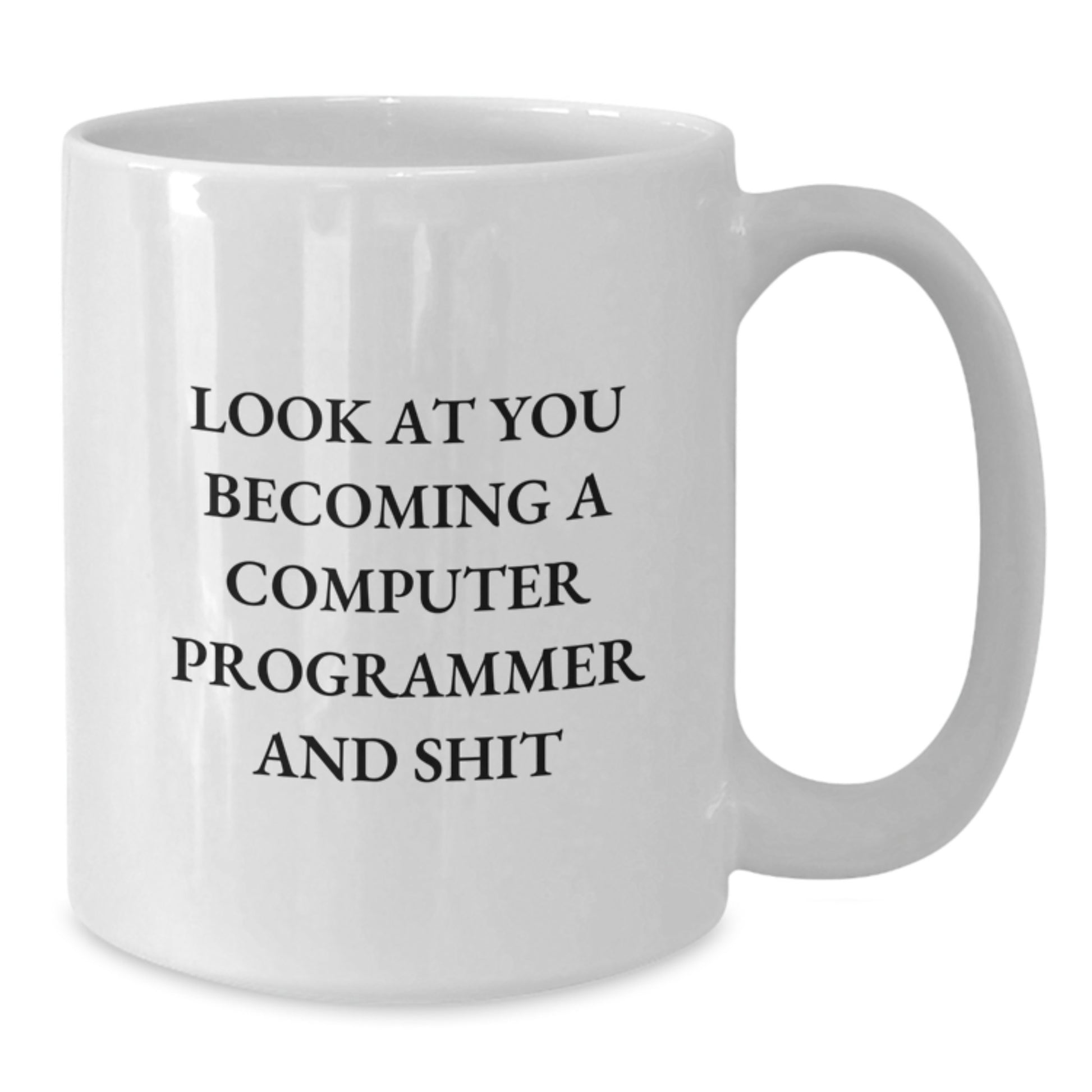 Funny Computer Programmer Gifts for Mom, Best White Coffee Mug with Inspirational Quote, Unique Gifts from Daughter, Unique White Coffee Mug for Computer Programmer Mom - Additional