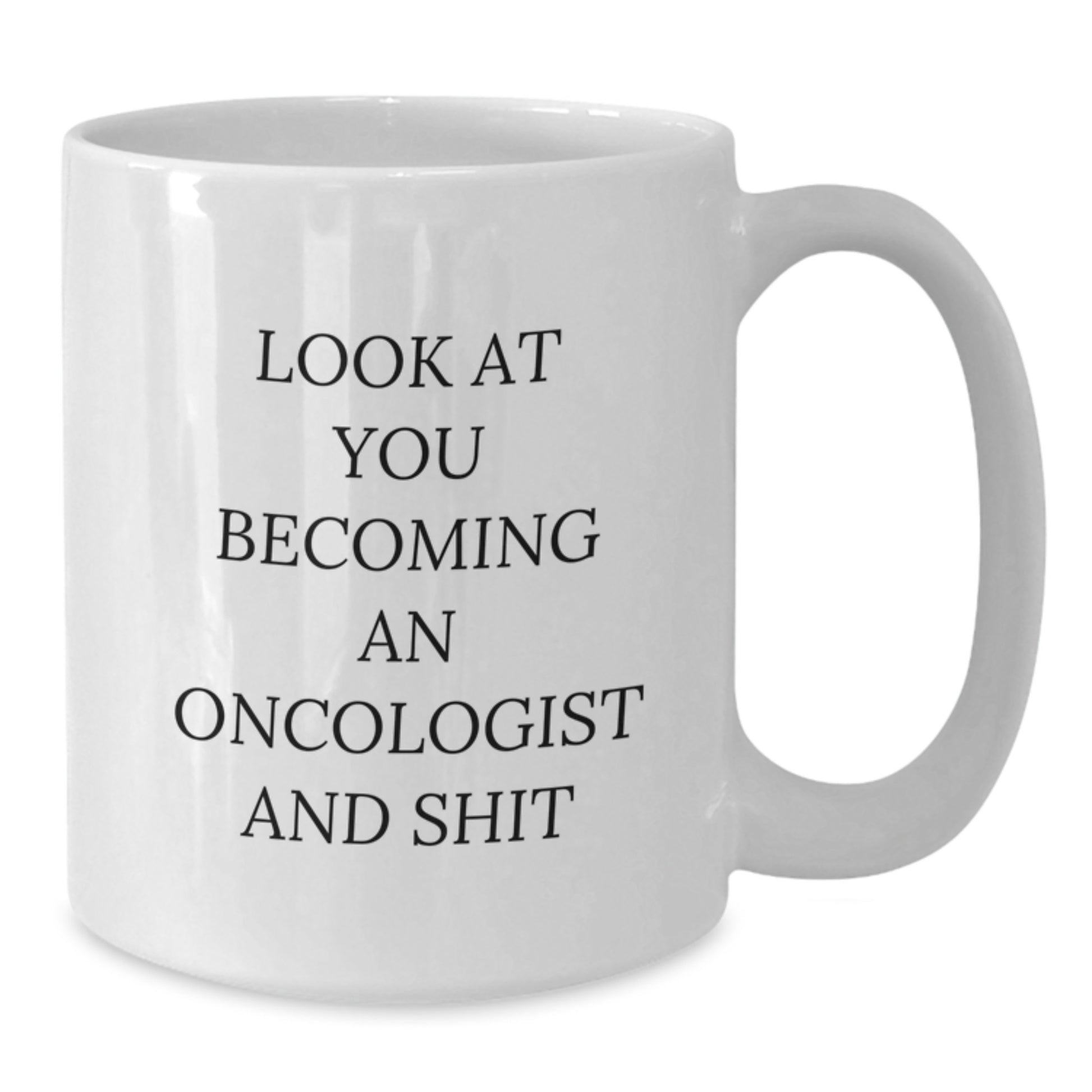 Birthday Gift Oncologist White Coffee Mug Present for Her With Quote - Additional