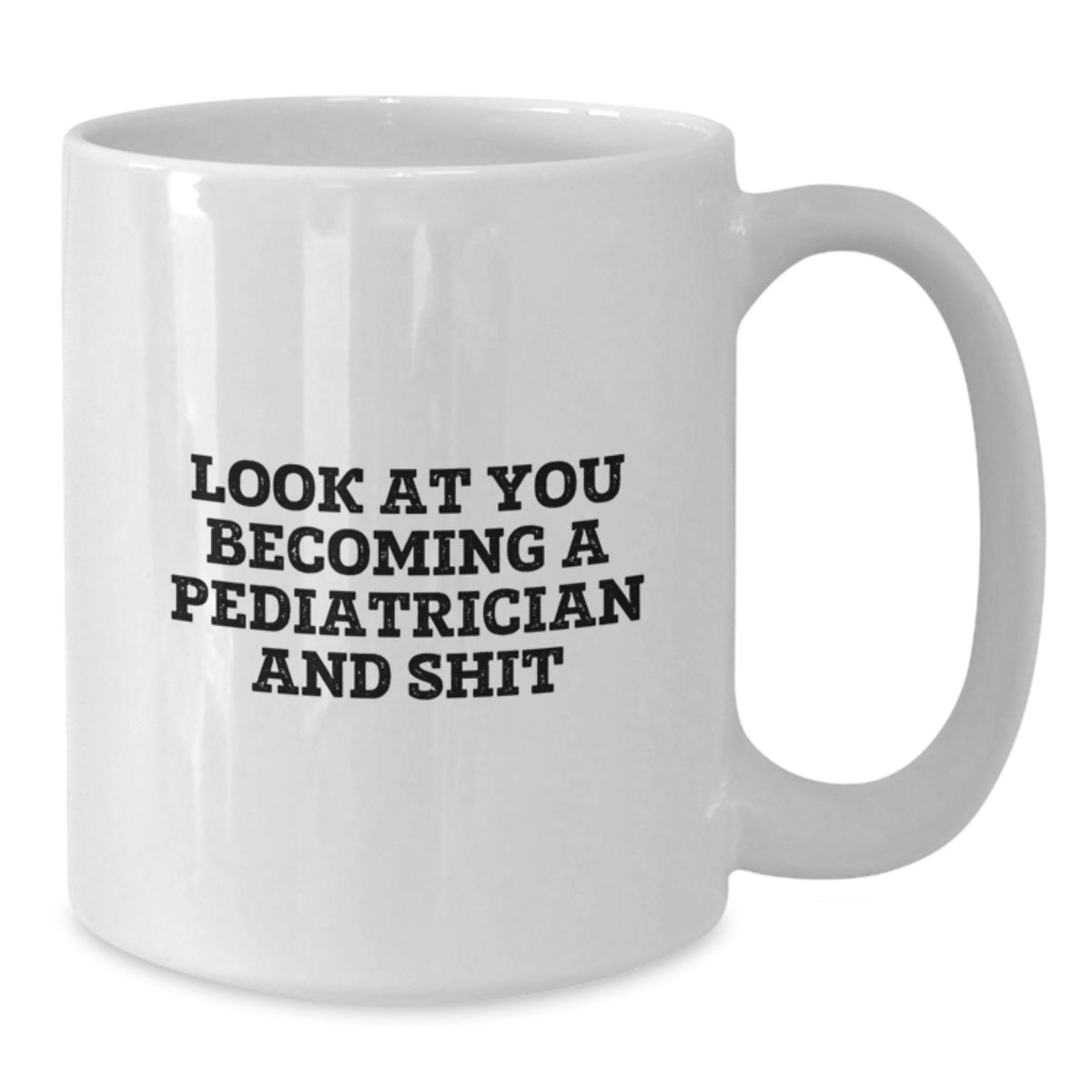 Christmas Gift for Her Pediatrician White Ceramic Coffee Mug - Additional