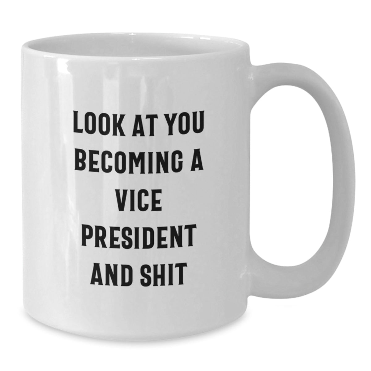 Vice President Keepsake White Coffee Mug for Him Christmas Gift and - Additional