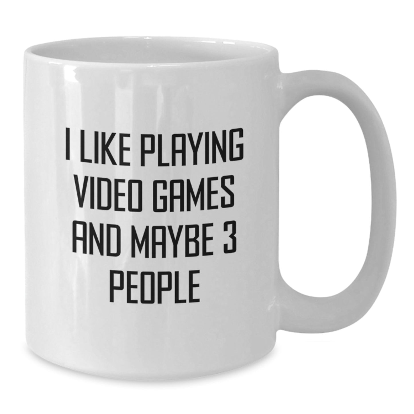 Funny Quote Playing Video Games White Coffee Mug Gifts for Husband Valentine's Unique Gifts from Men - Additional