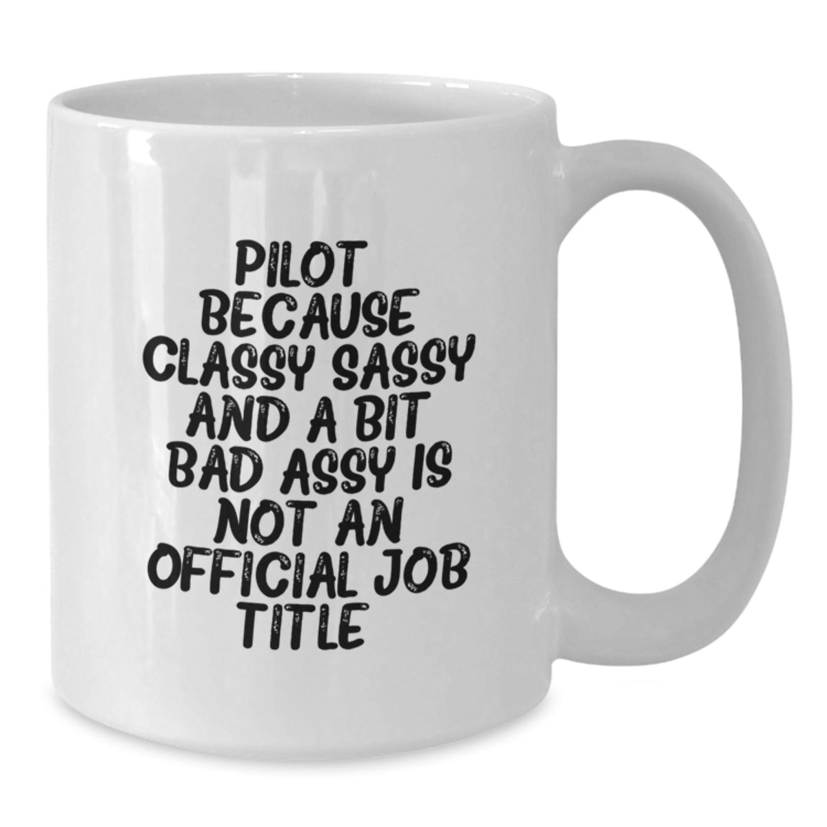 Christmas Gift for Her - Pilot Mug Classy, Sassy Present - Additional