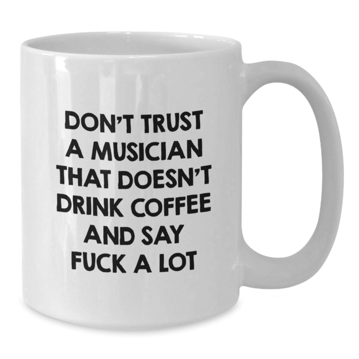 Musician Gift for Him Refreshingly Honest Coffee Mug Keepsake - Additional
