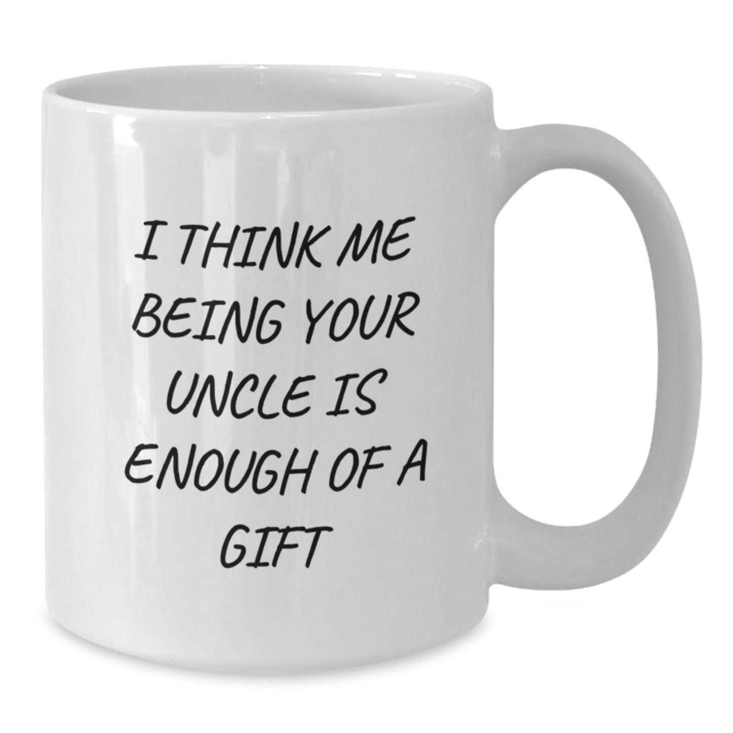 Funny Uncle Gifts, White Coffee Mugs for Uncle, Valentine's Unique Gifts from Men to Uncle - Additional