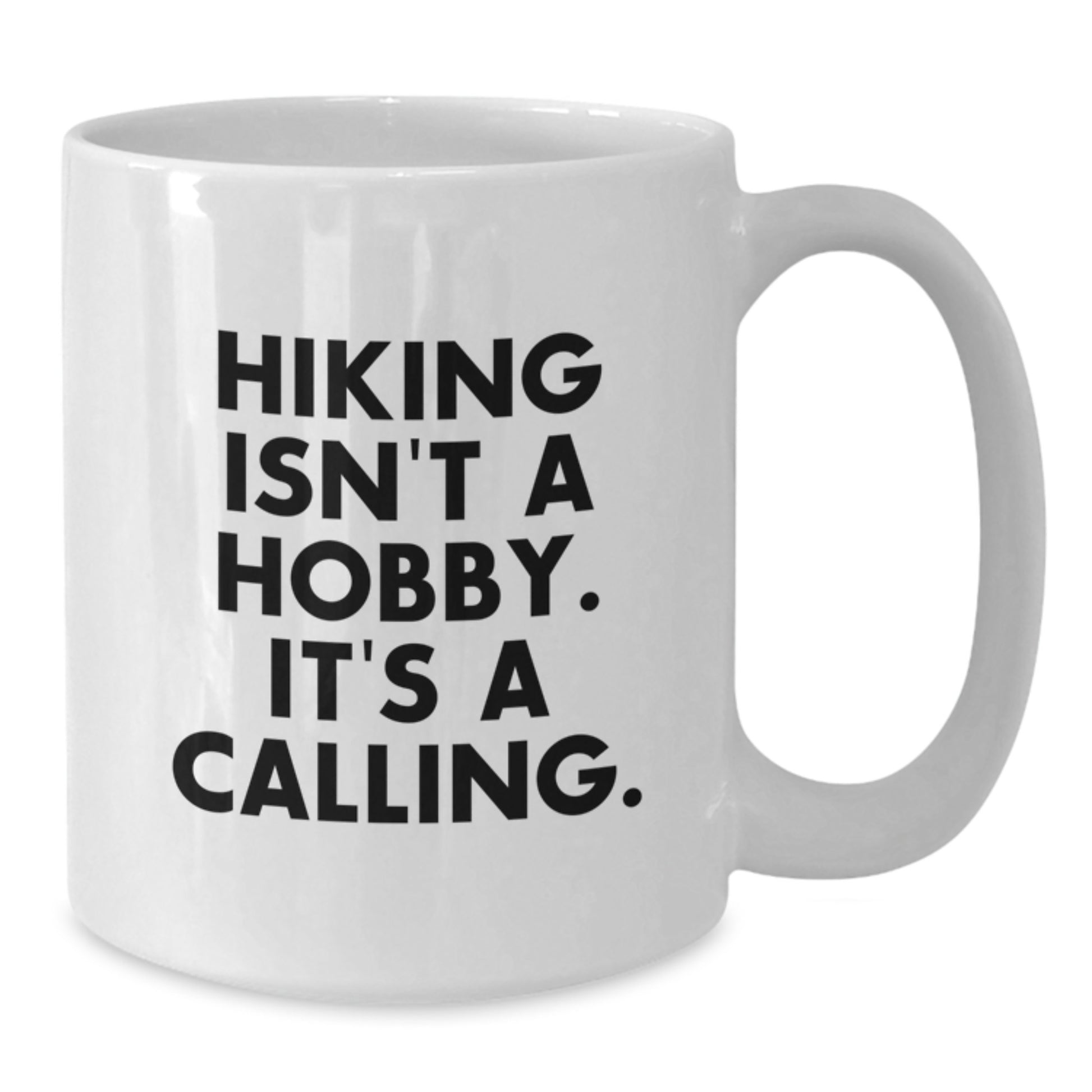 Funny Hiking Gifts for Men, Inspirational Hiking White Coffee Mug, Gifts from Friends for Hiking Lovers, Christmas Unique Presents for Hiking Enthusiasts - Additional