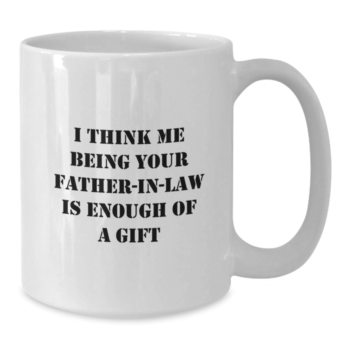 Father-in-law Keepsake White Coffee Mug Birthday Gift for Him - Additional