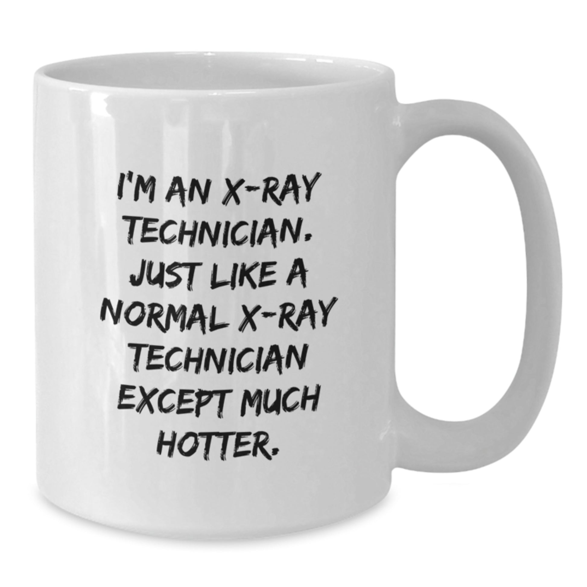 X-Ray Technician Keepsake White Coffee Mug for Him Birthday Gift - Additional
