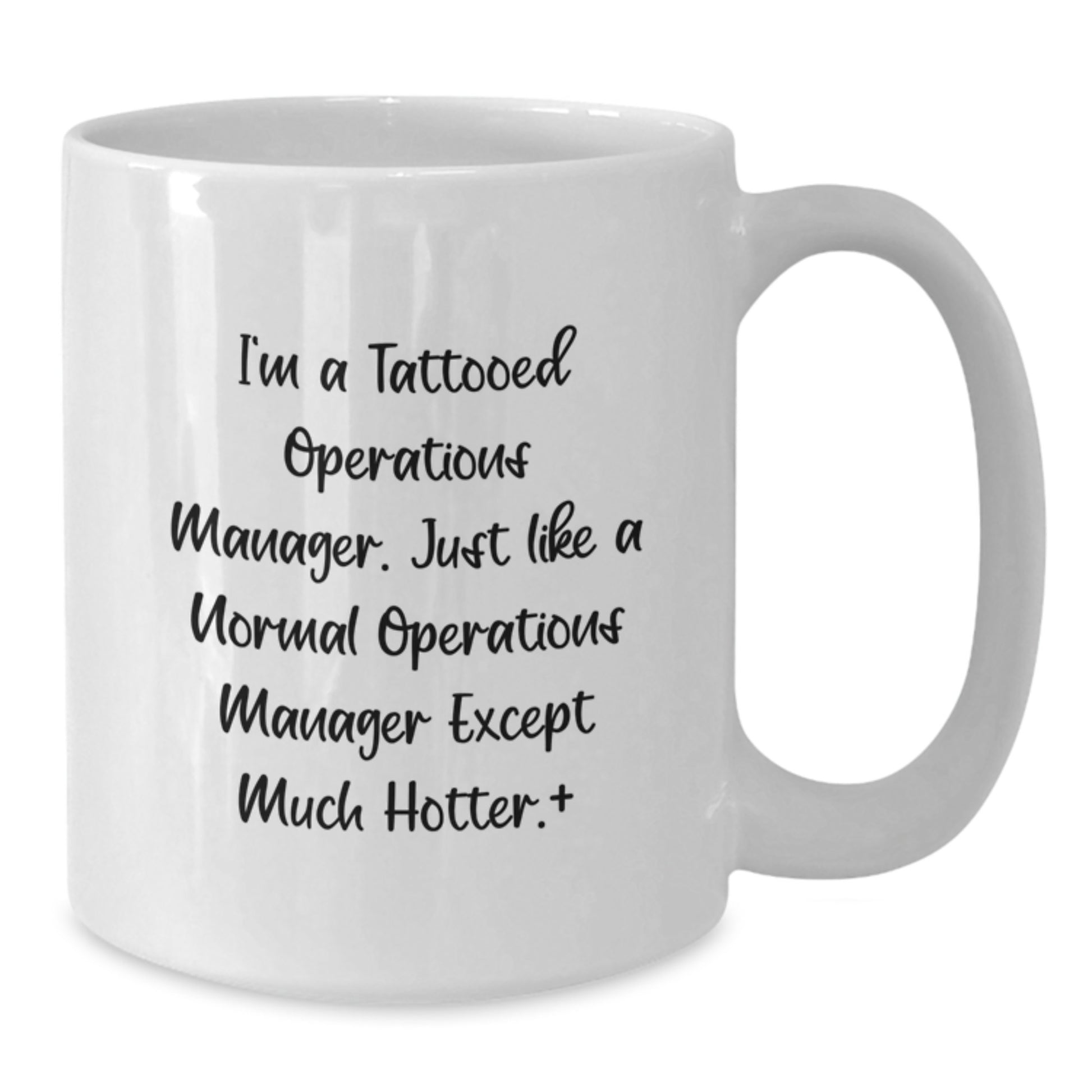 Funny Operations Manager White Coffee Mug - Birthday Unique Gifts from Friends to Men Operations Manager - Additional