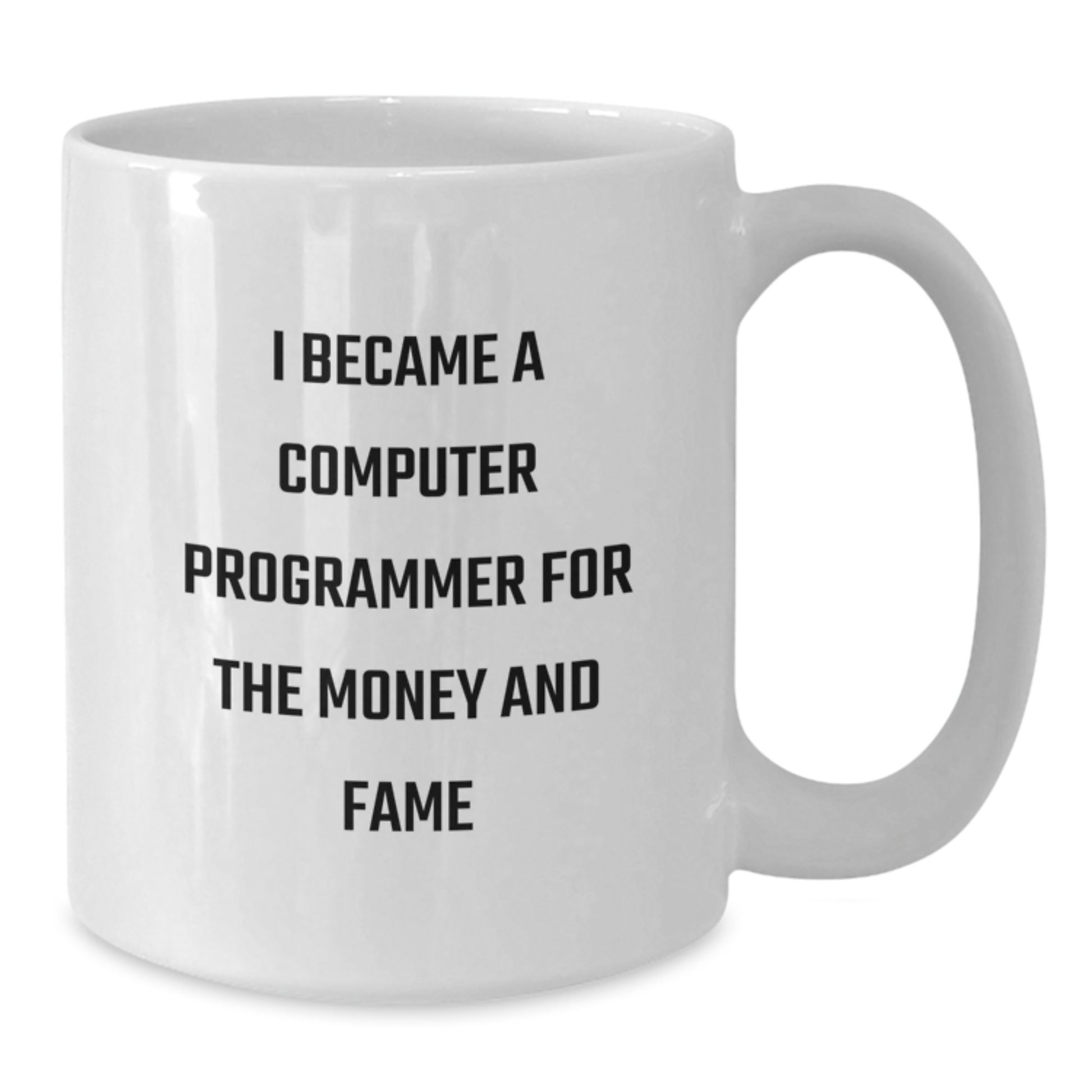Funny Computer Programmer White Coffee Mug - Gifts for Computer Programmer Friends and Family, Birthday Unique Gifts from Men to Women, White Coffee Mug for Computer Programmer Enthusiasts - Additional