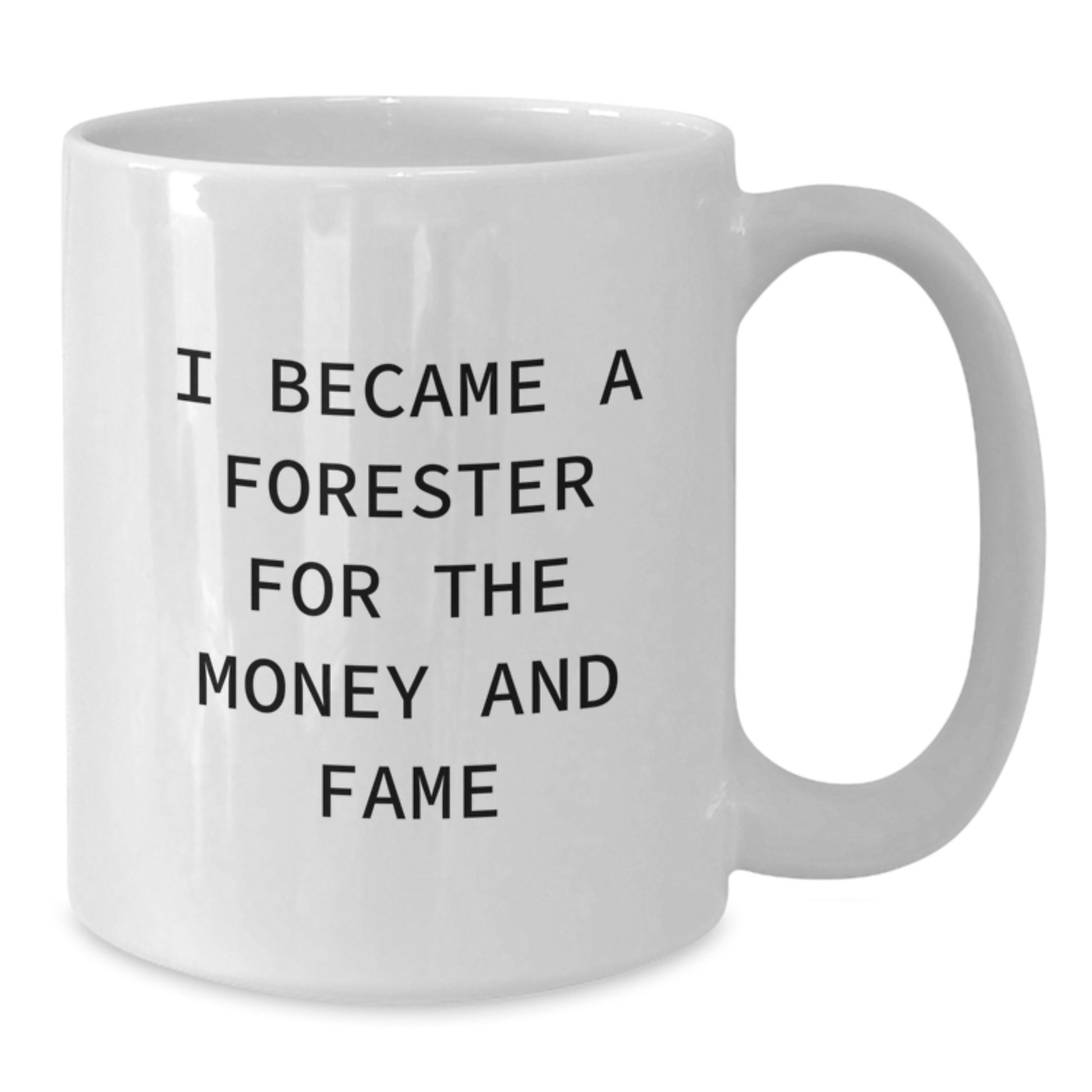 Funny Forester Gifts, Forester White Coffee Mug, Birthday Unique Gifts from Friends - Additional