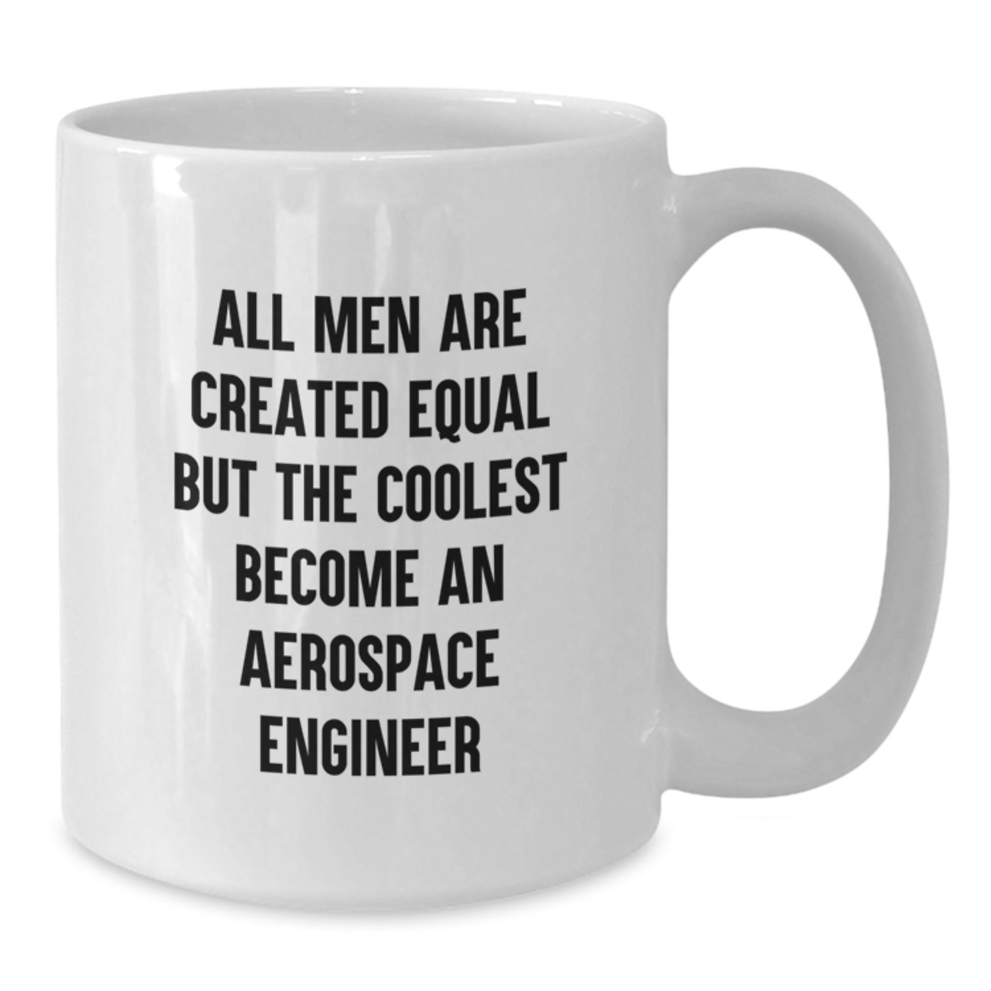 Birthday Gift Aerospace Engineer White Coffee Mug for Her Present - Additional