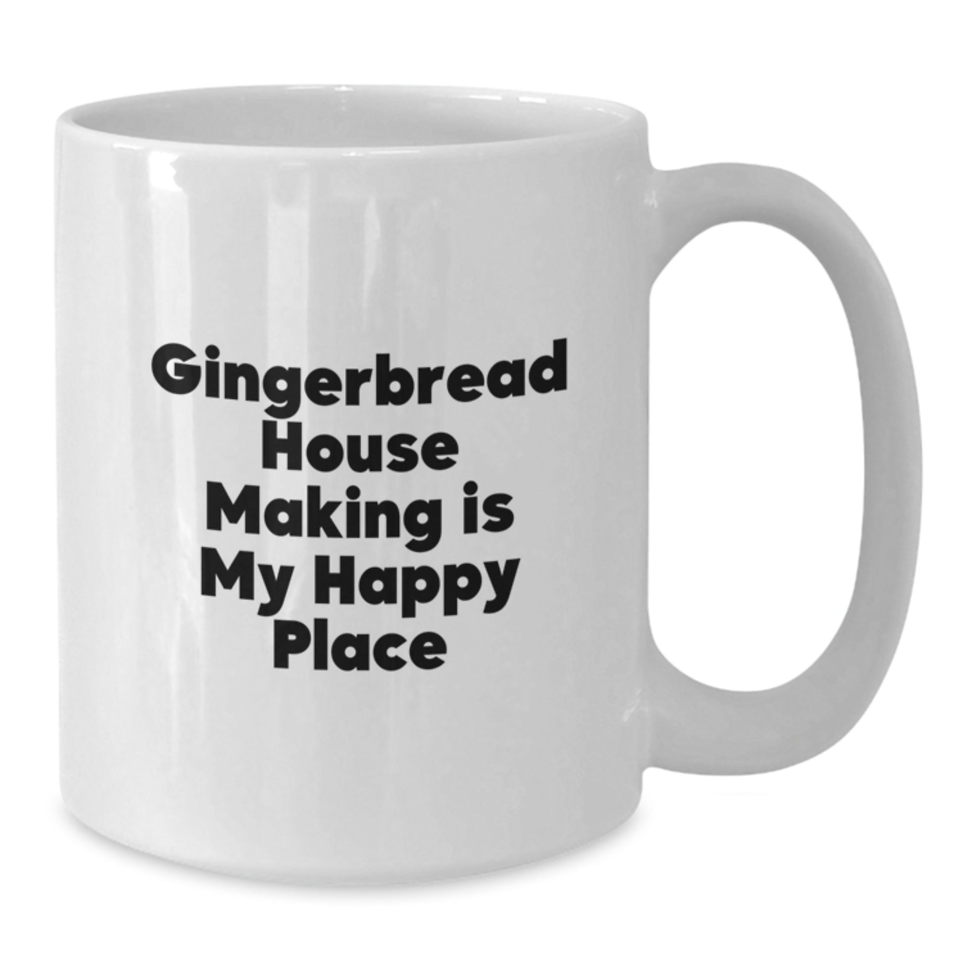 Birthday Gift for Her Gingerbread House Making Mug Present Ceramic 11oz - Additional