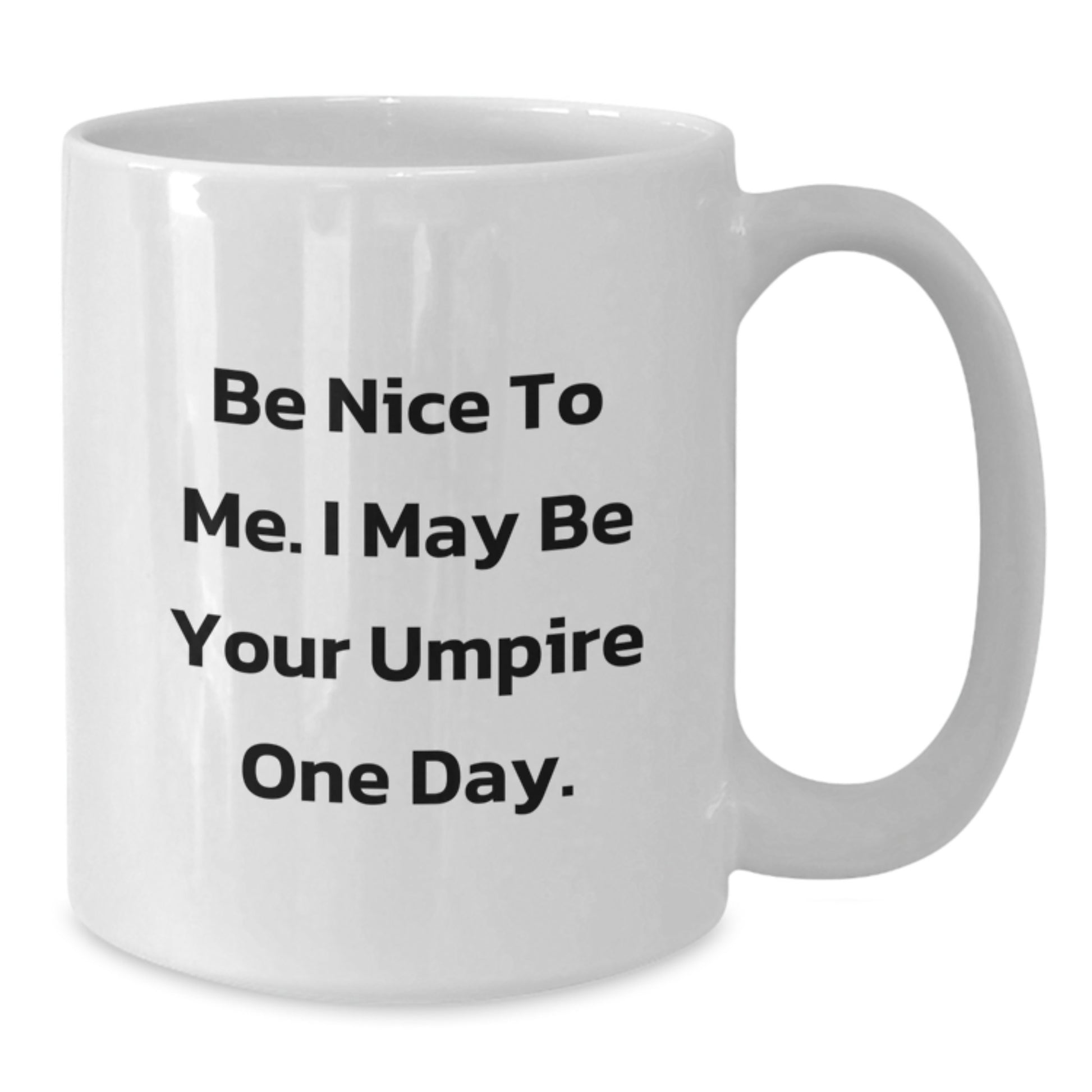 Funny Umpire Gifts for Christmas Unique White Coffee Mugs from Friends - Additional