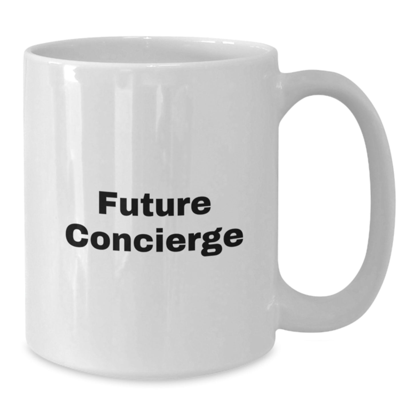 Funny Future Concierge Gifts from Men to Best Friends on Christmas Unique White Coffee Mugs - Additional